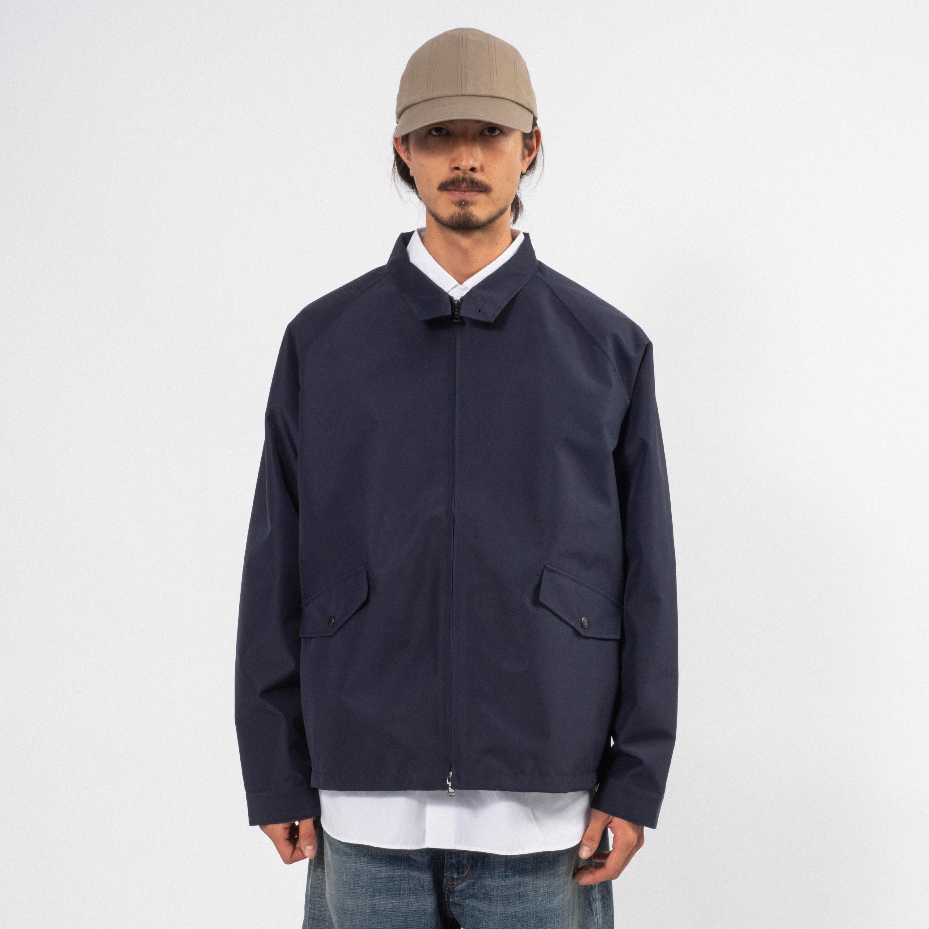 [NANAMICA] 2L GORE-TEX CREW JACKET _  NAVY