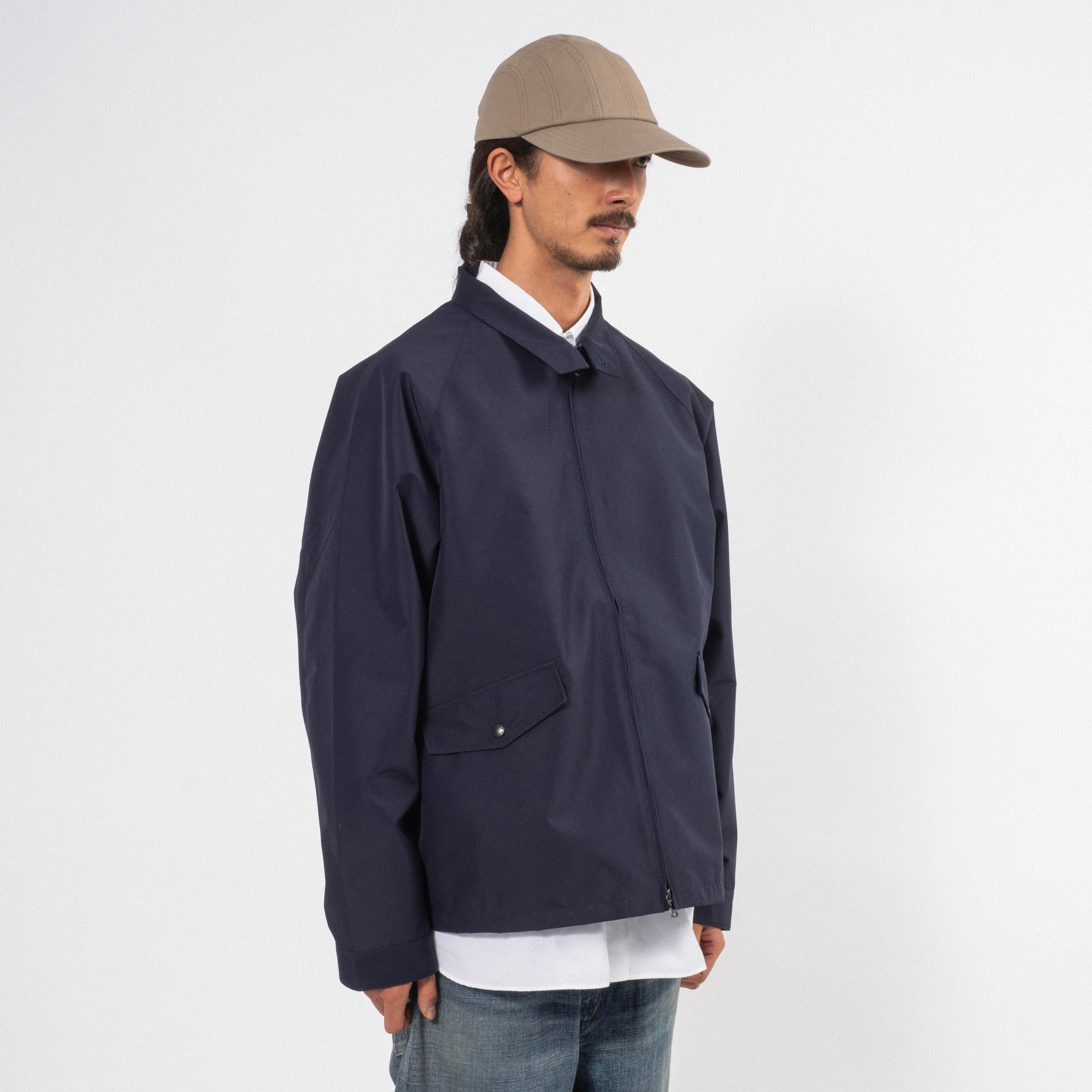[NANAMICA] 2L GORE-TEX CREW JACKET _  NAVY