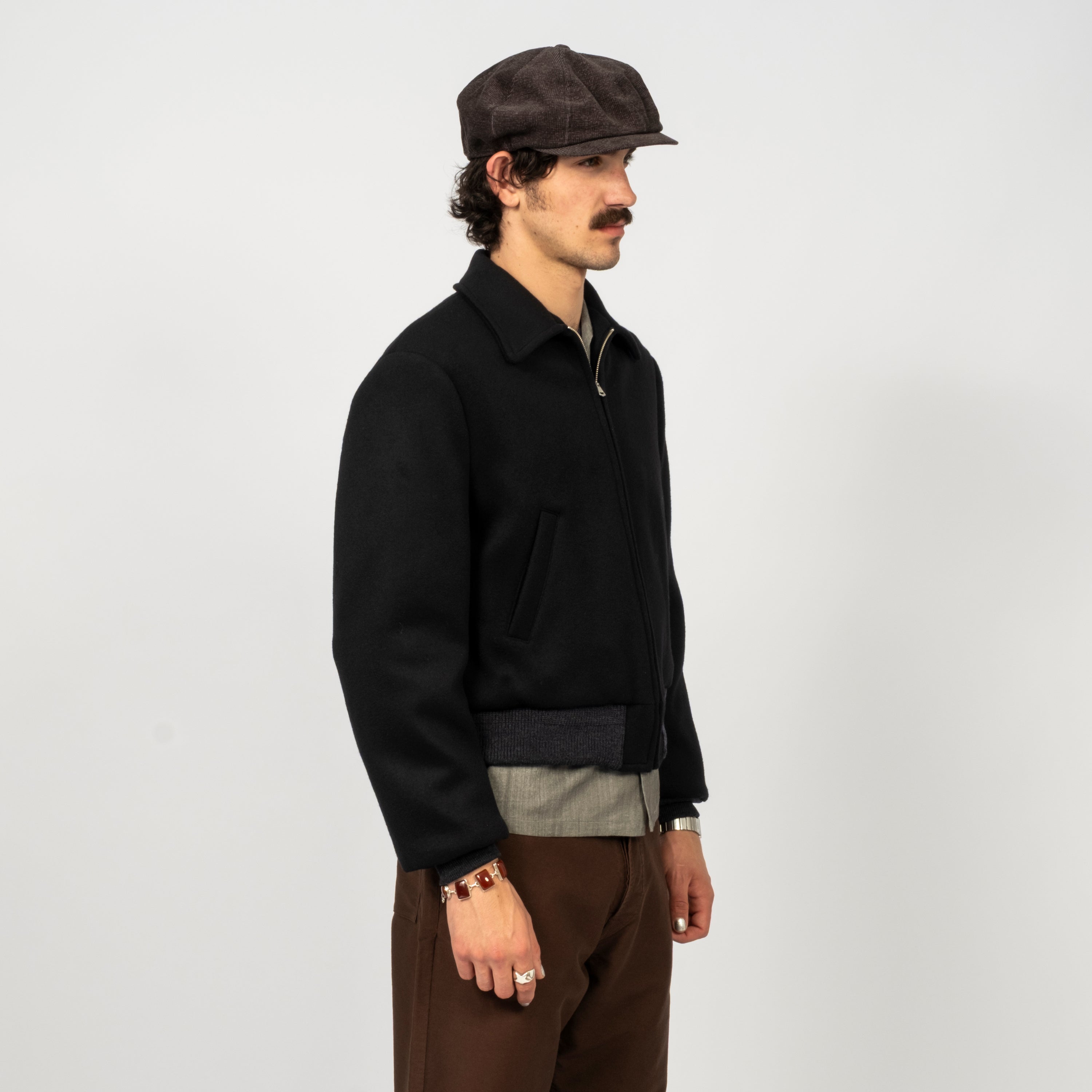 [T.T] LOT.321 SPORTS JACKET _ BLACK