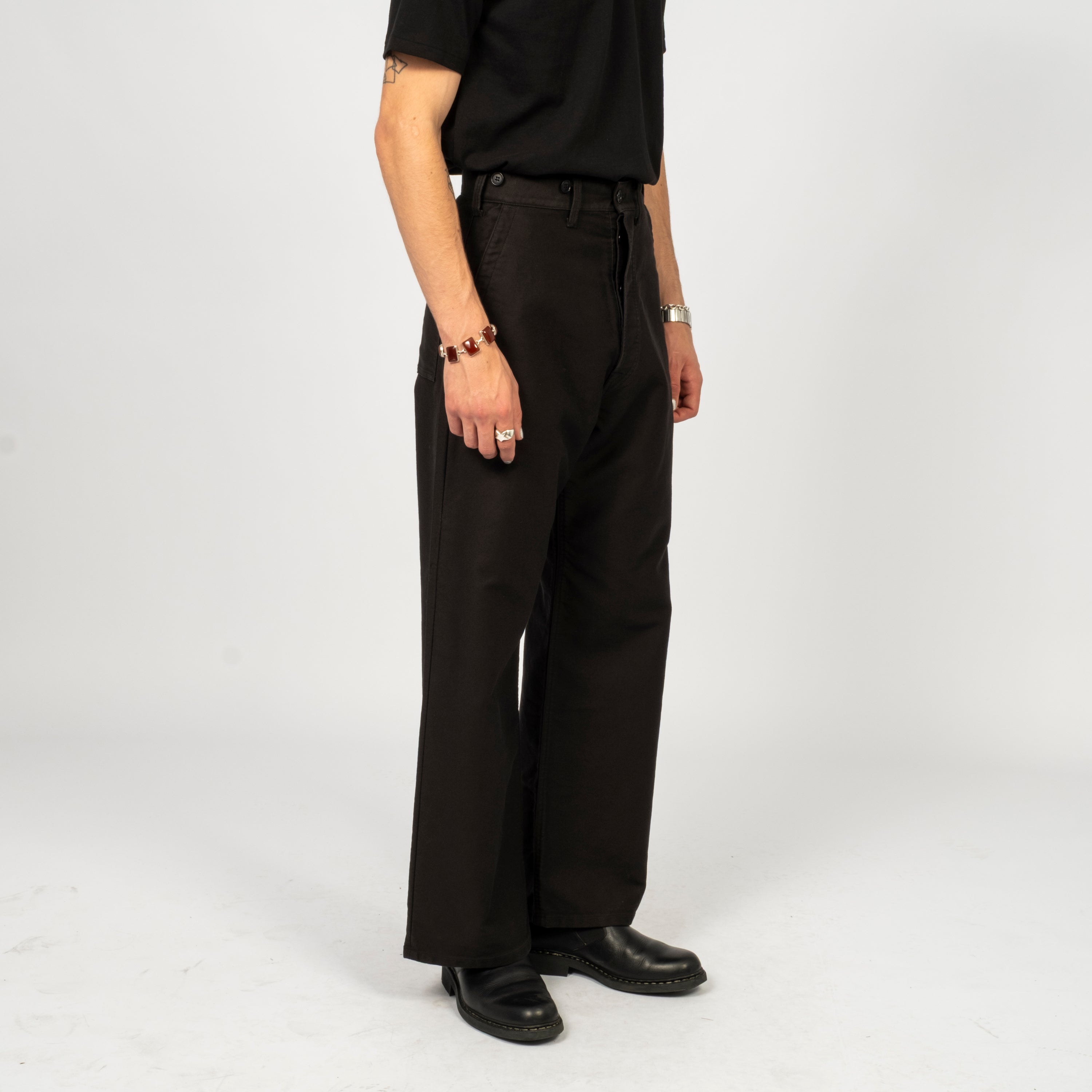 [T.T] LOT.204 ENGINEER TROUSERS _ BLACK