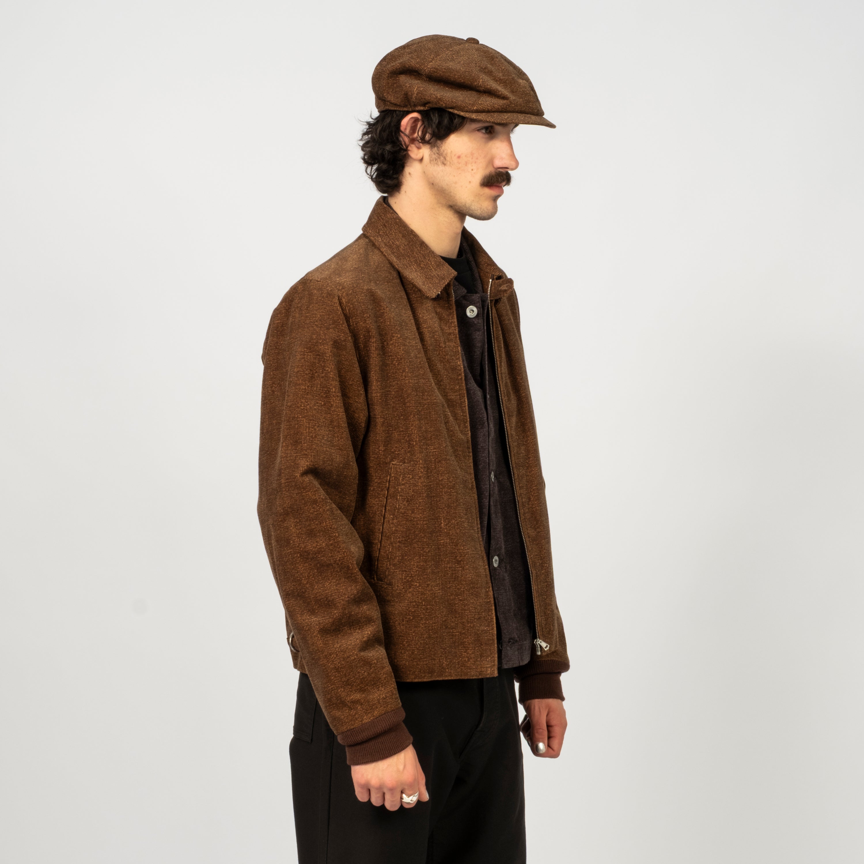 [T.T] LOT.322 SPORTS JACKET _ MELANGE BROWN