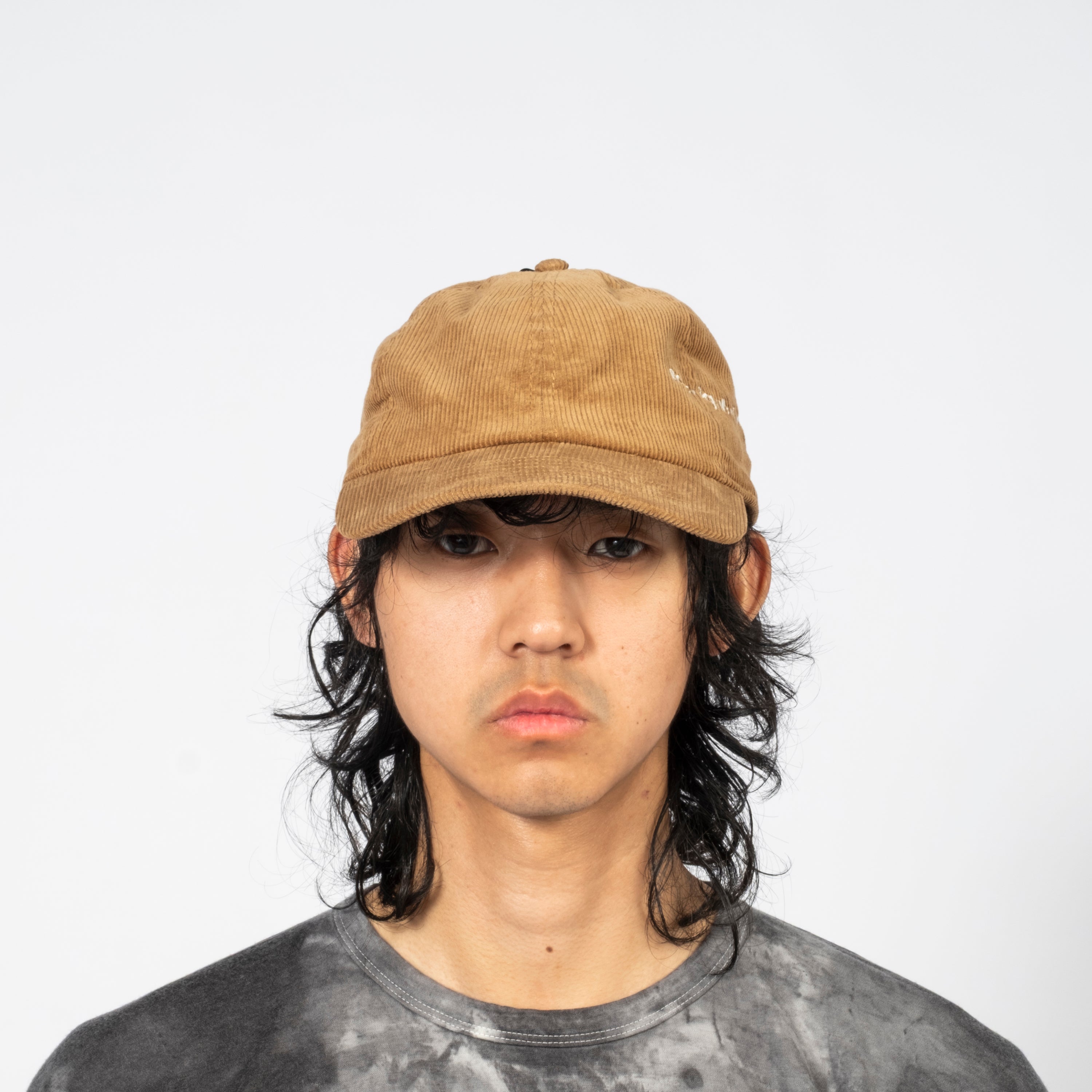 [INNAT] EMBROIDERED CAP_ BEIGE