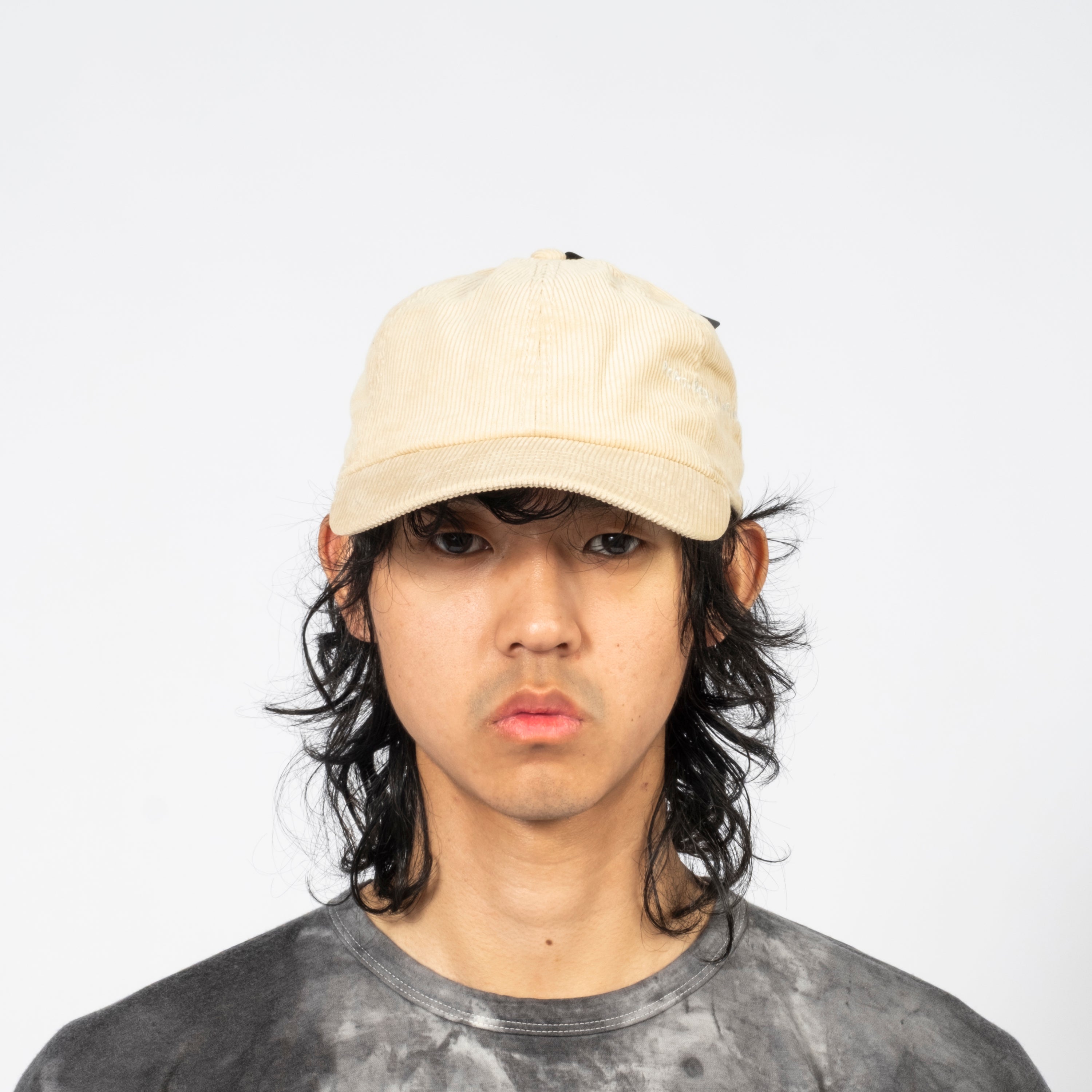 [INNAT] EMBROIDERED CAP_ IVORY