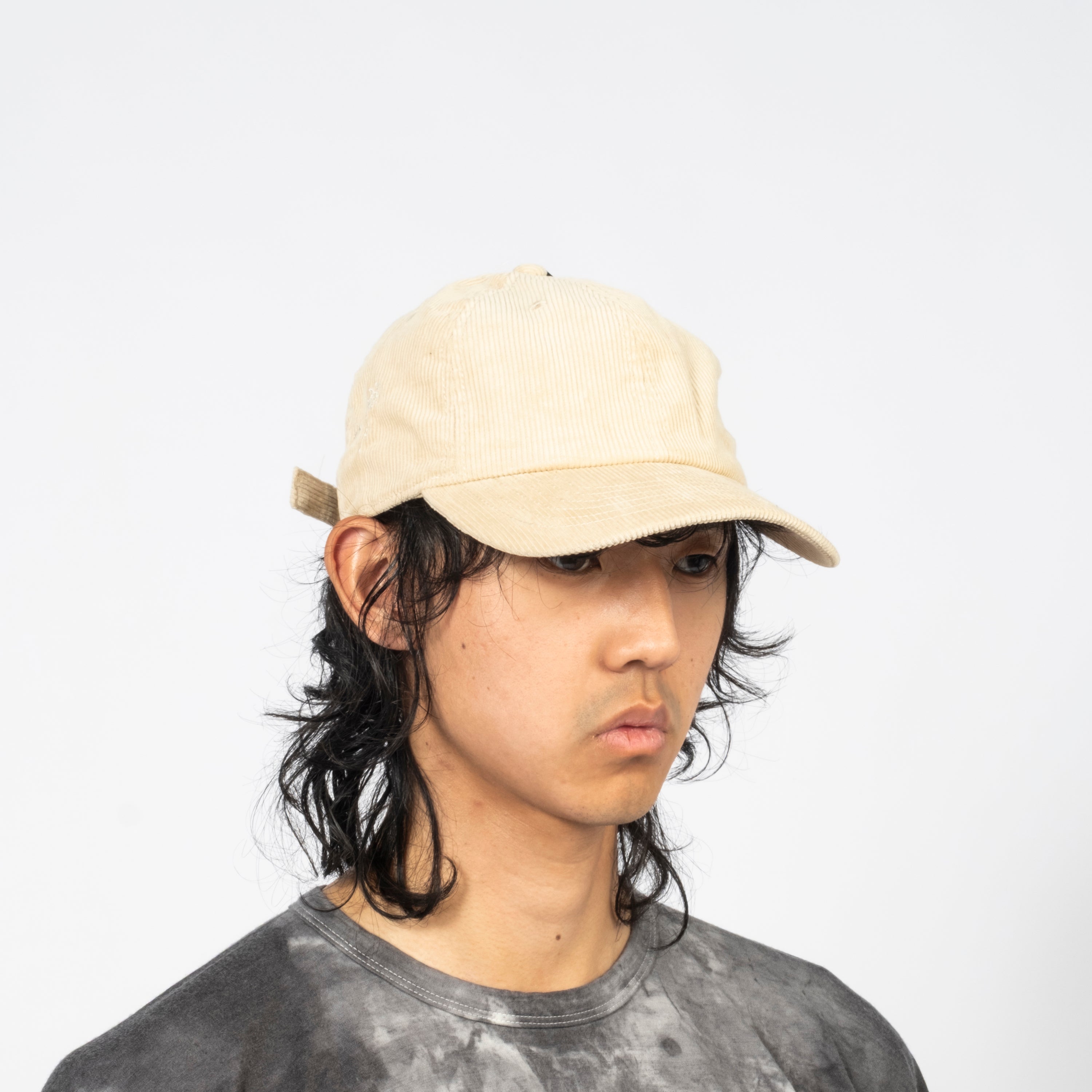 [INNAT] EMBROIDERED CAP_ IVORY
