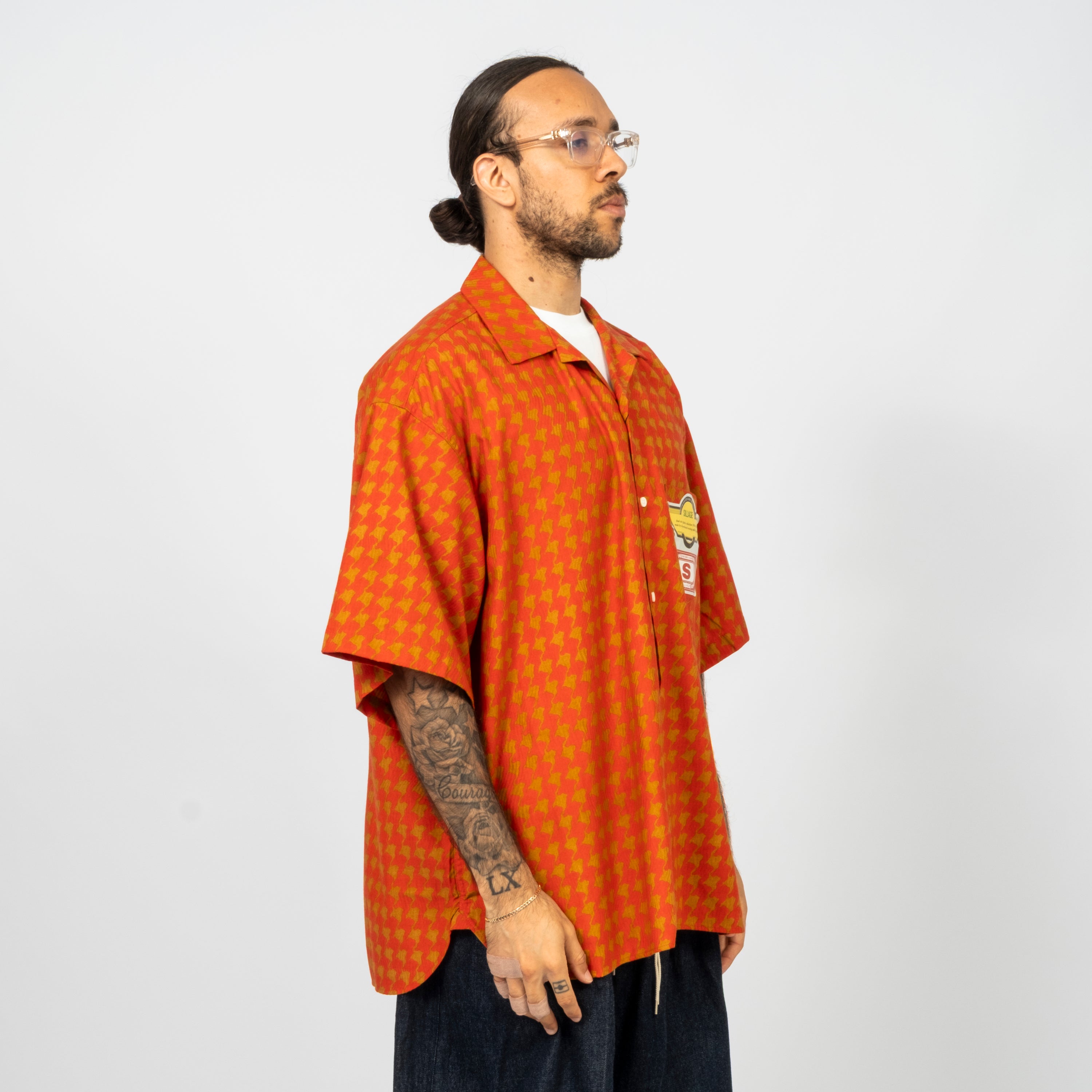 [SILLAGE] RE-ENGINEERED OVERSHIRT SHORT SLEEVE DEADSTOCK _ ETRO