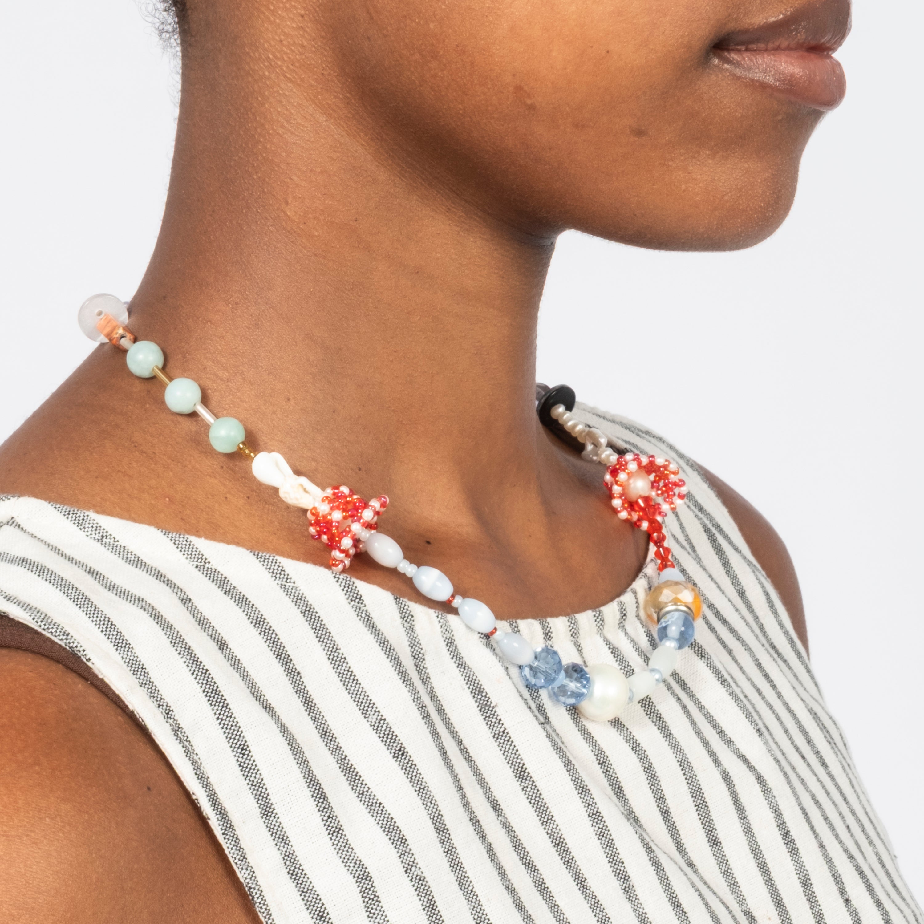 [52HZ LAB] MUSHROOM SEA NECKLACE