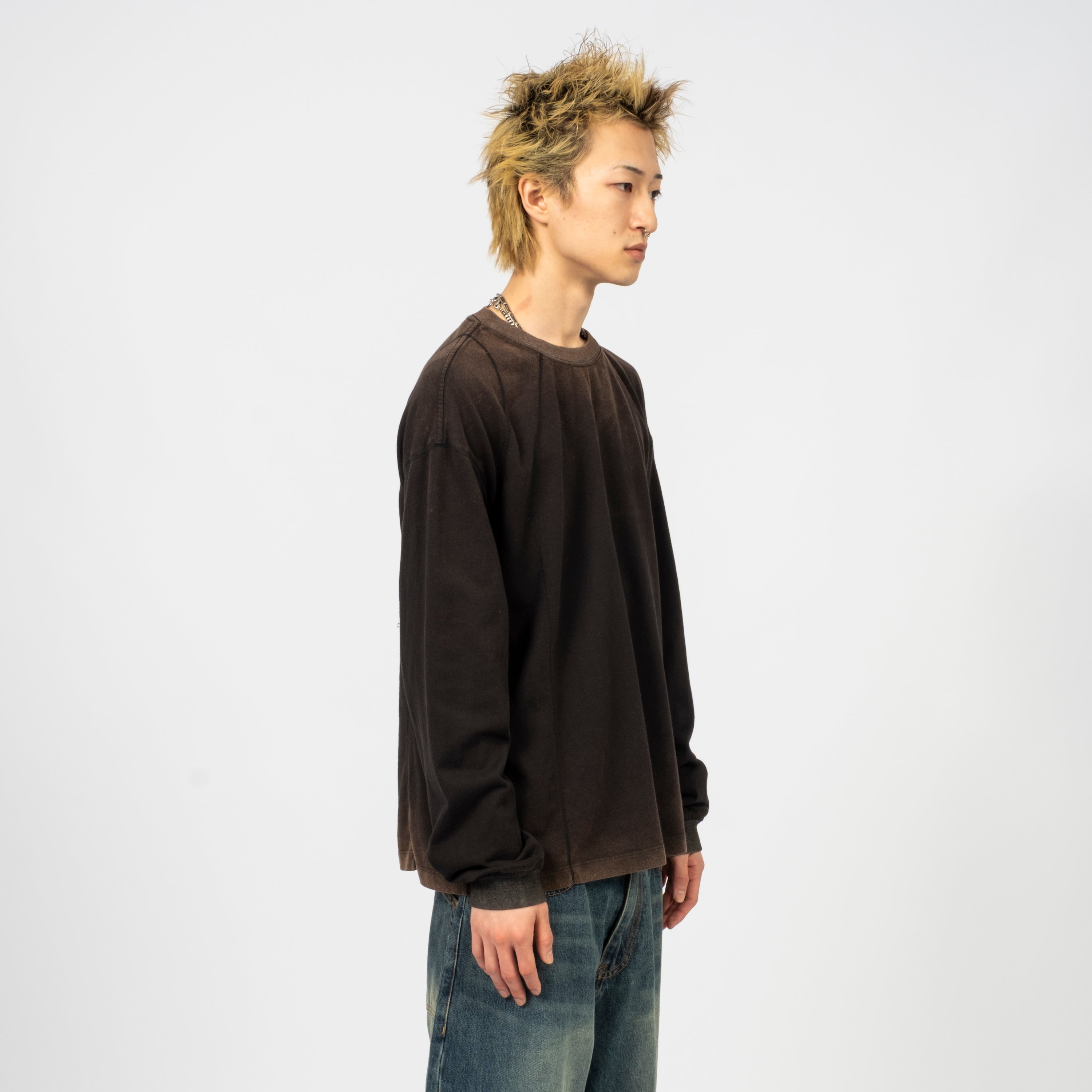 [UNAFFECTED] TRACK LONG SLEEVES _ BLACK