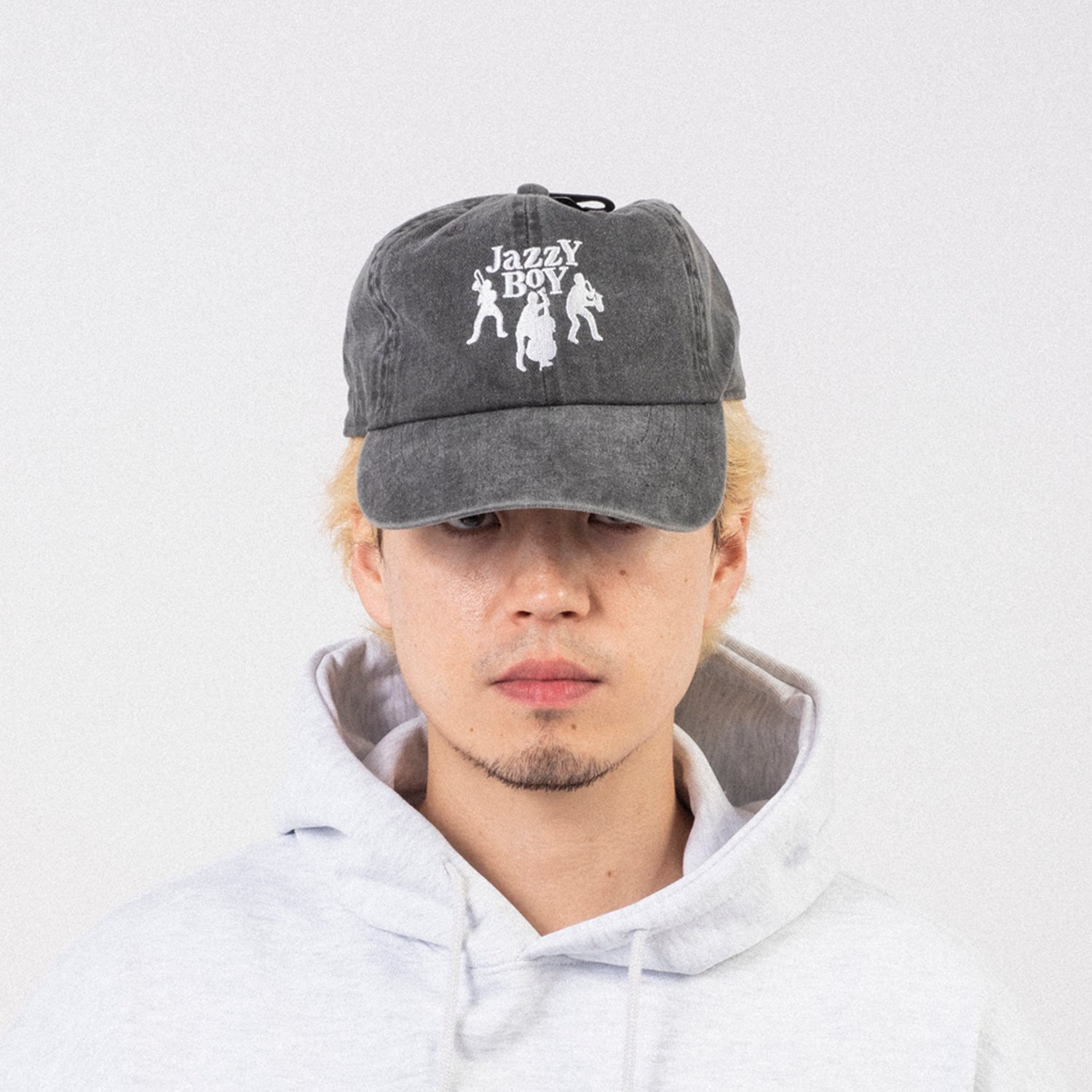 [SOUNDSGOOD] JAZZY BOY CAP _ WASHED BLACK