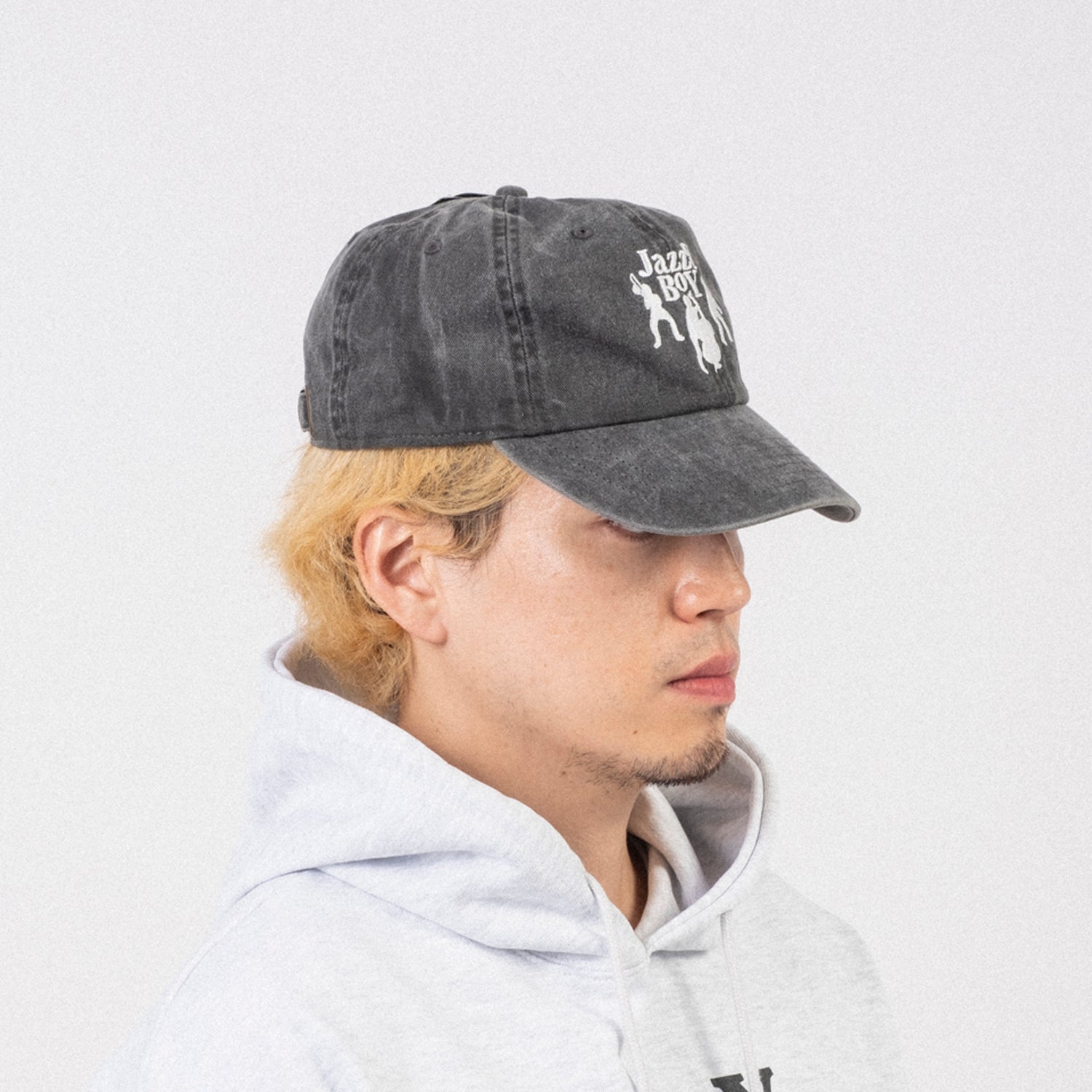 [SOUNDSGOOD] JAZZY BOY CAP _ WASHED BLACK