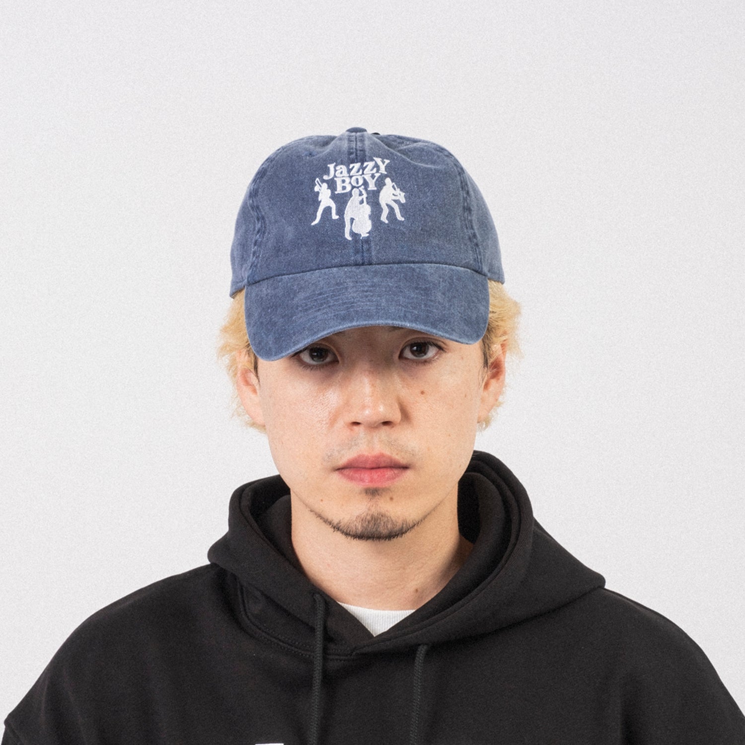 [SOUNDSGOOD] JAZZY BOY CAP _ WASHED BLUE