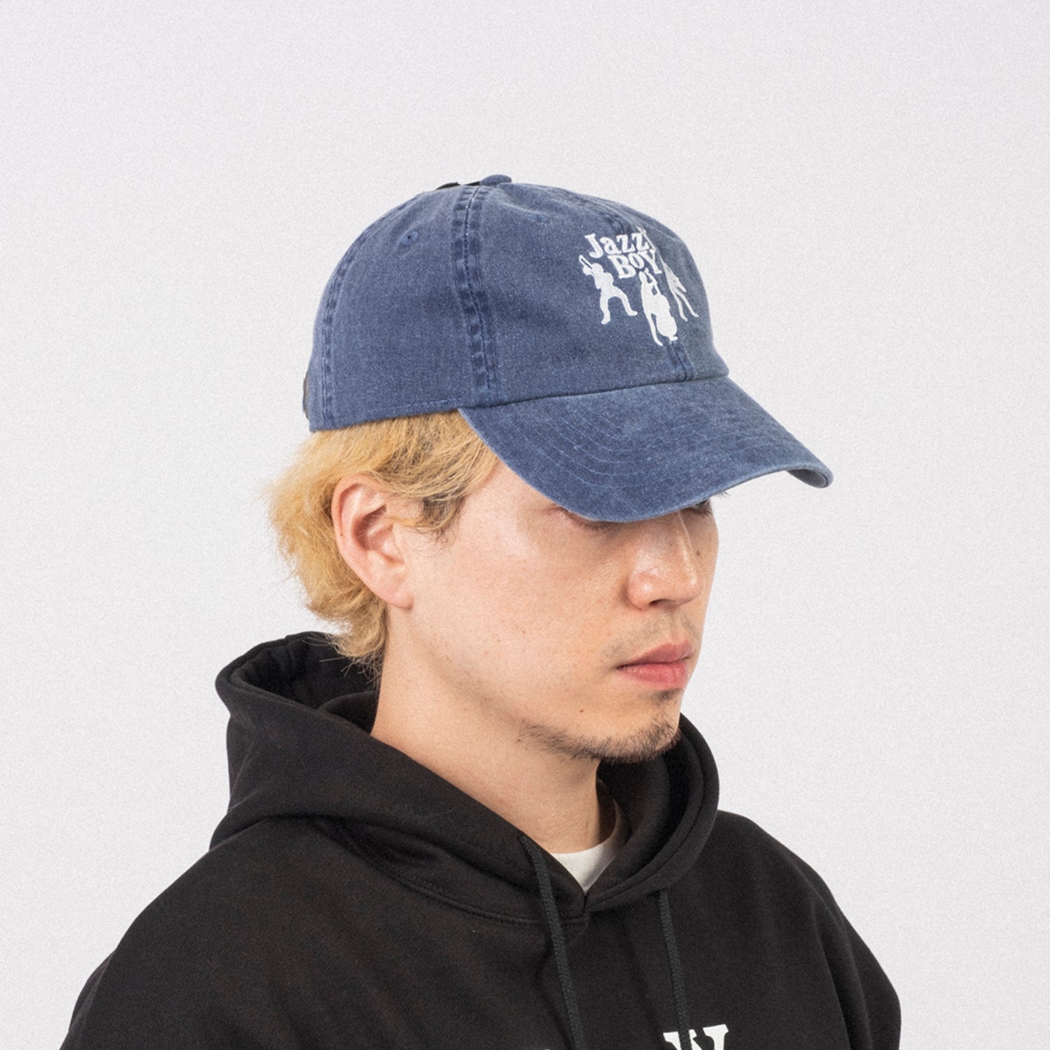 [SOUNDSGOOD] JAZZY BOY CAP _ WASHED BLUE