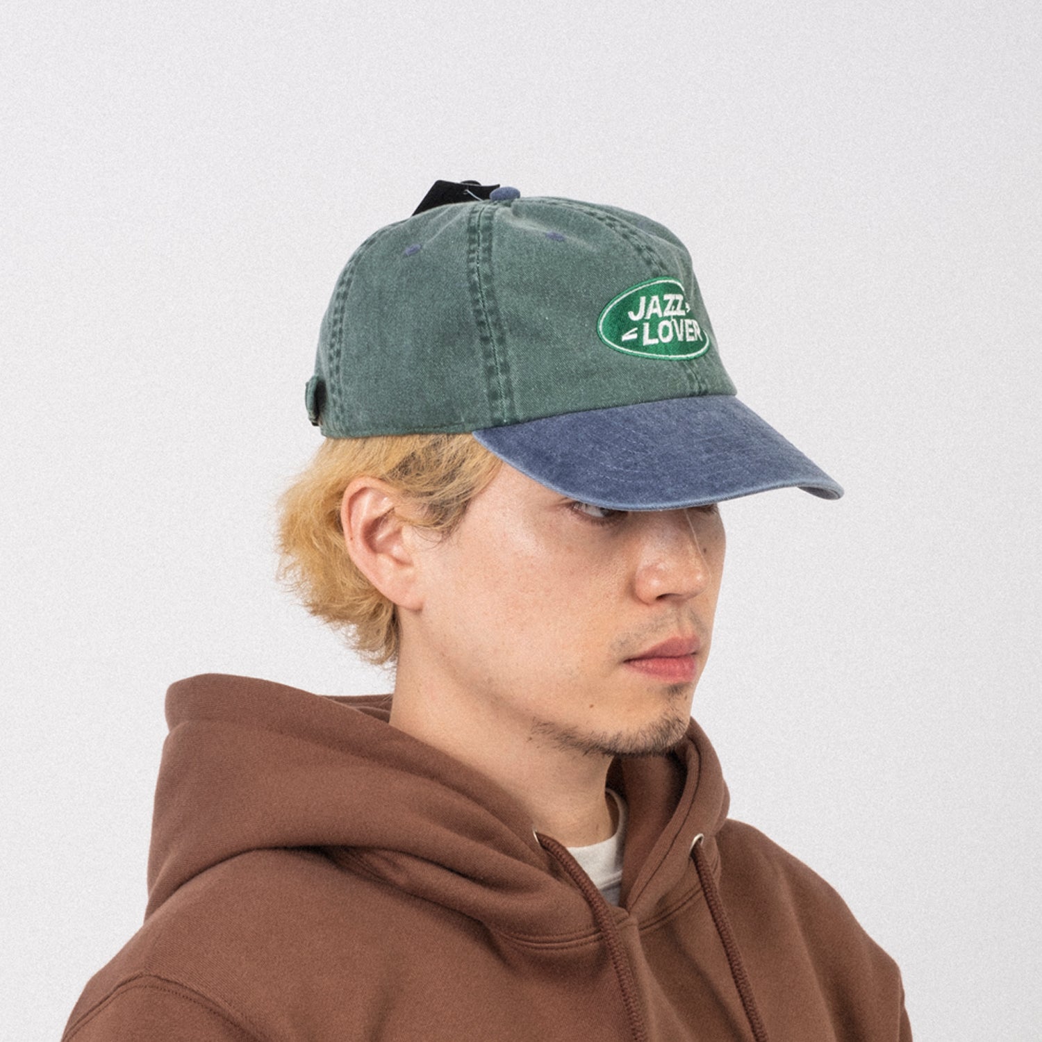 [SOUNDSGOOD] JAZZ LOVER CAP _ GREEN/BLUE