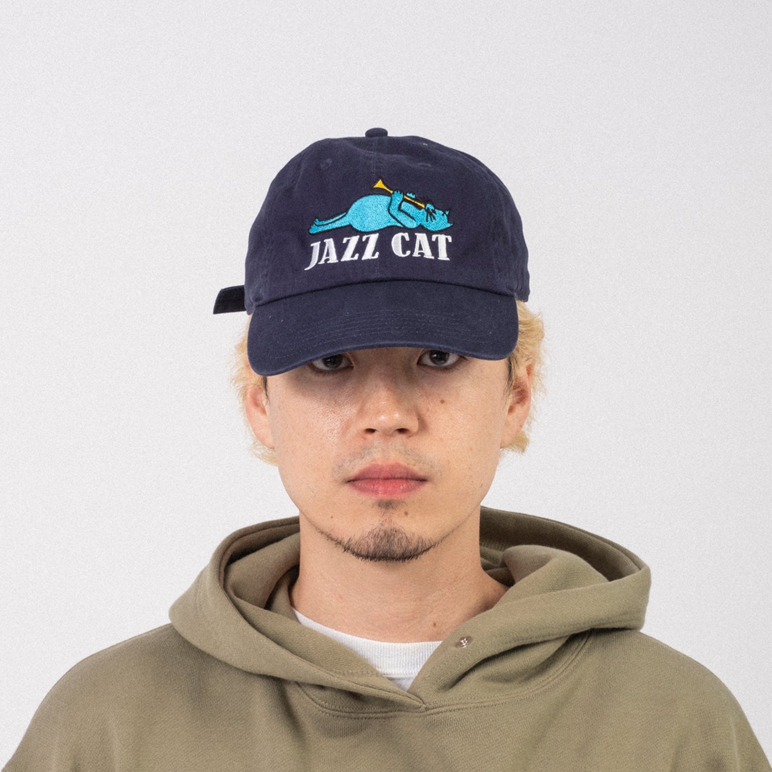 [SOUNDSGOOD] JAZZ CAT CAP _ NAVY