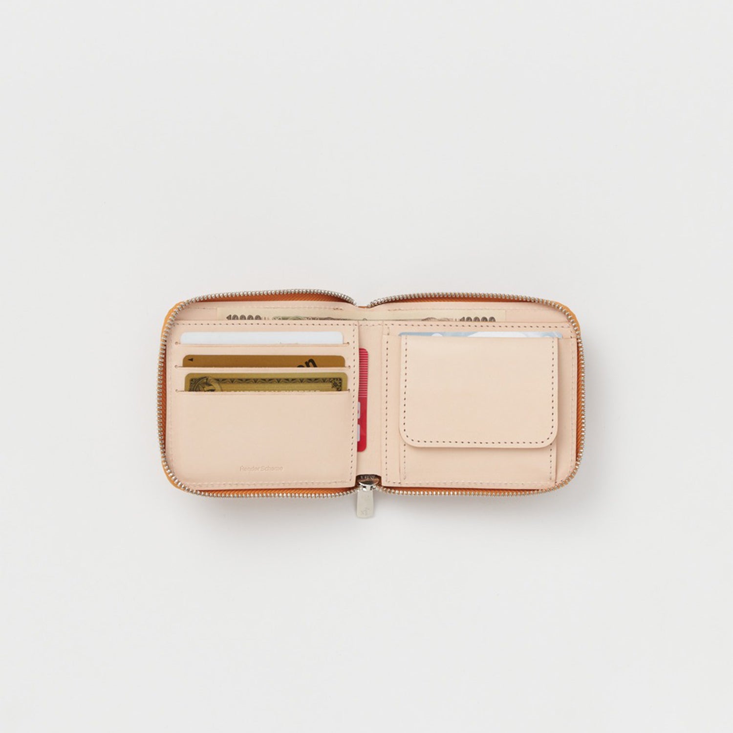 [HENDER SCHEME] HORIZONTAL ZIP PURSE _ LIGHT GREEN