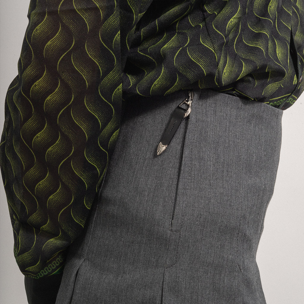 [TOGA PULLA] WOOL TWILL SKIRT TP32-FG223-E _ GREY