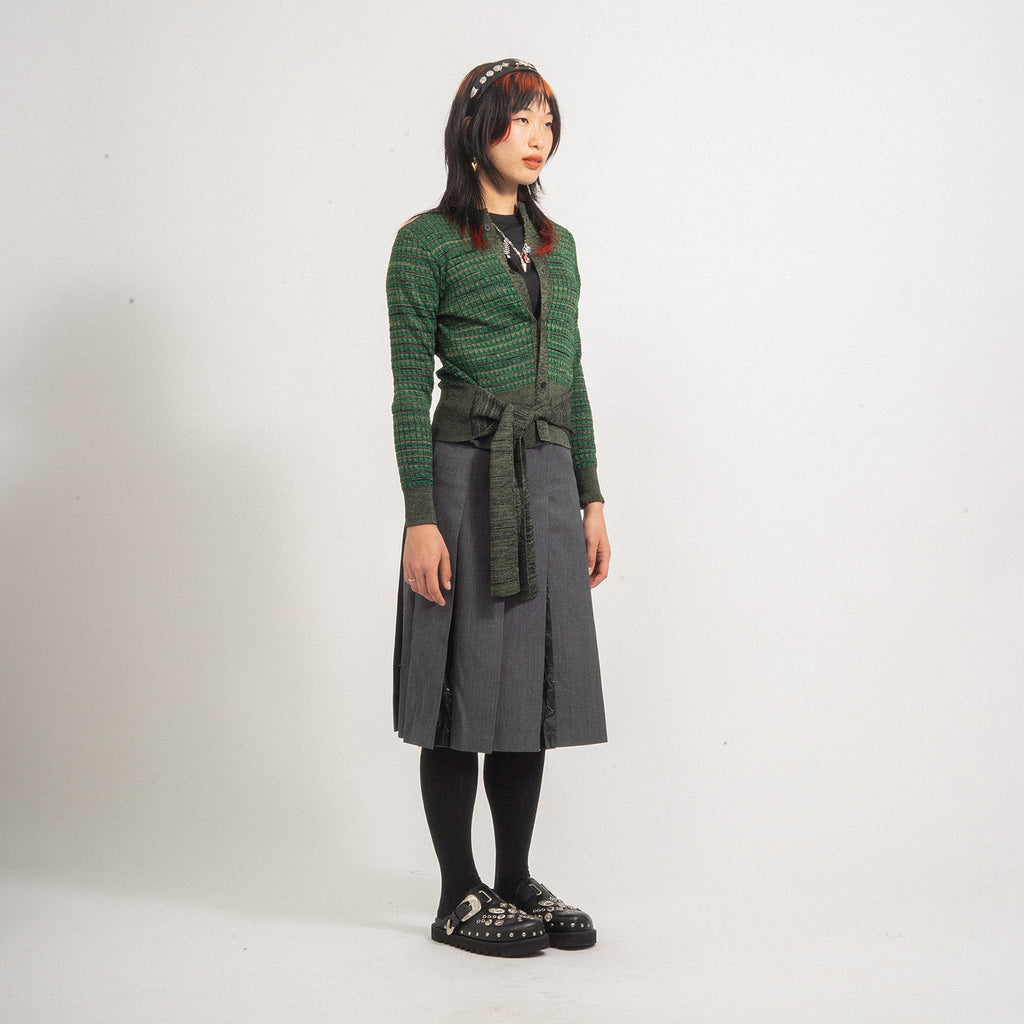 [TOGA PULLA] WOOL TWILL SKIRT TP32-FG223-E _ GREY