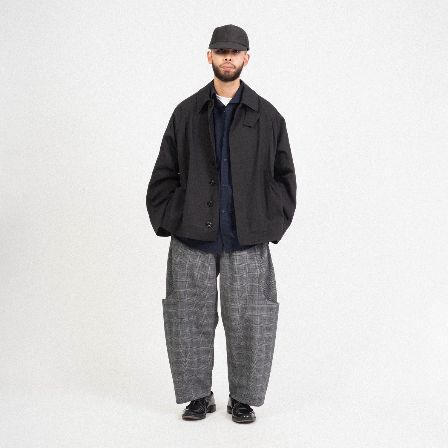 sagenation FOSSIL SMOCK – SAGE sagenation FOSSIL SMOCK – SAGE SAGE NATION] TAKESHI JACKET _ BLACK