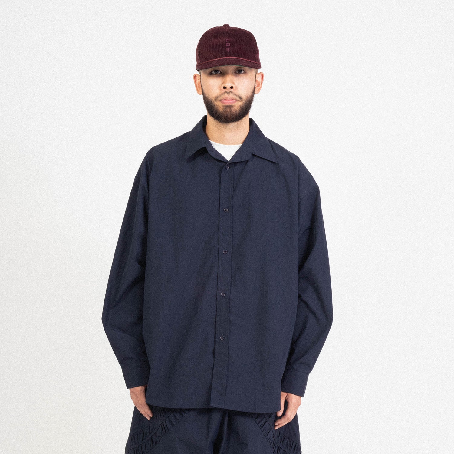 [SAGE NATION] CHISHOLM SHIRT _ NAVY