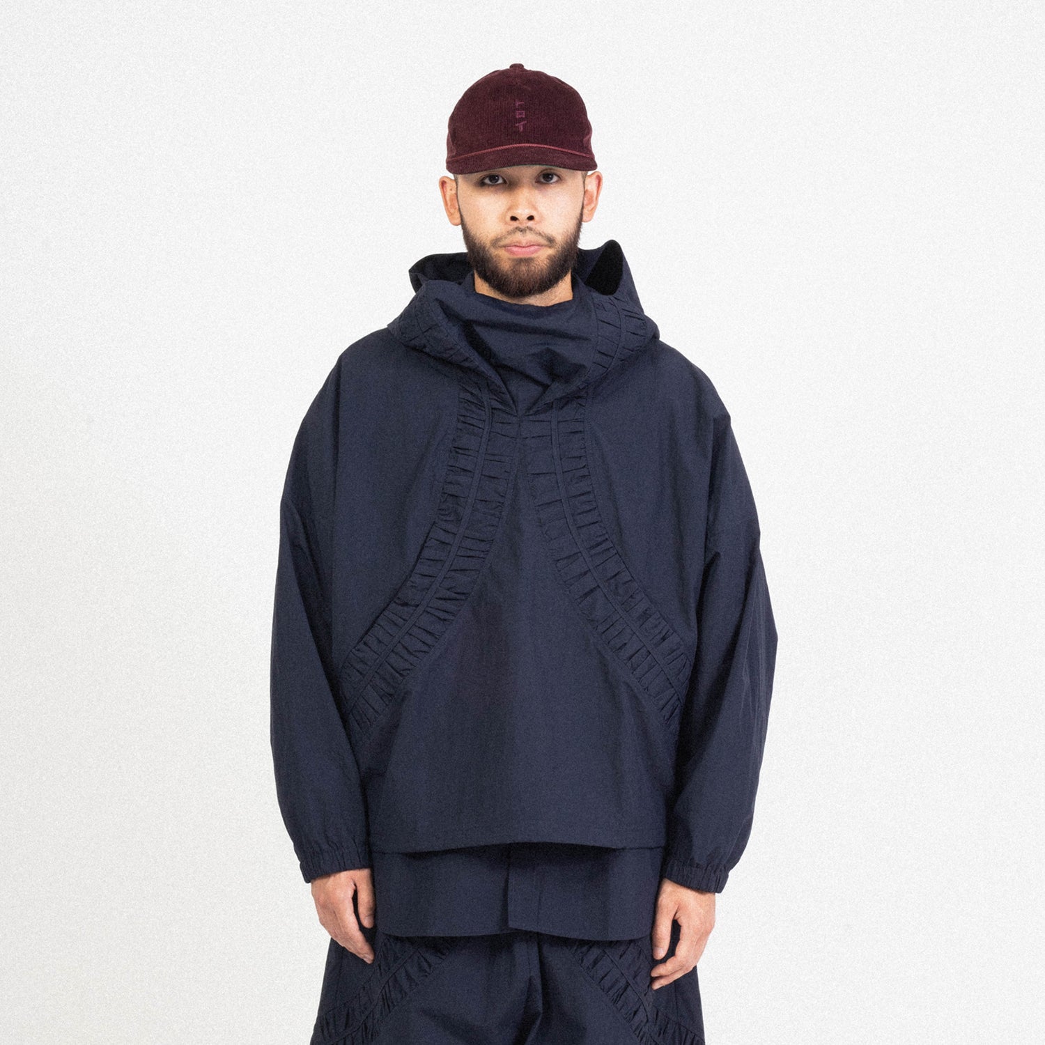 [SAGE NATION] FOSSIL SMOCK _ DARK NAVY