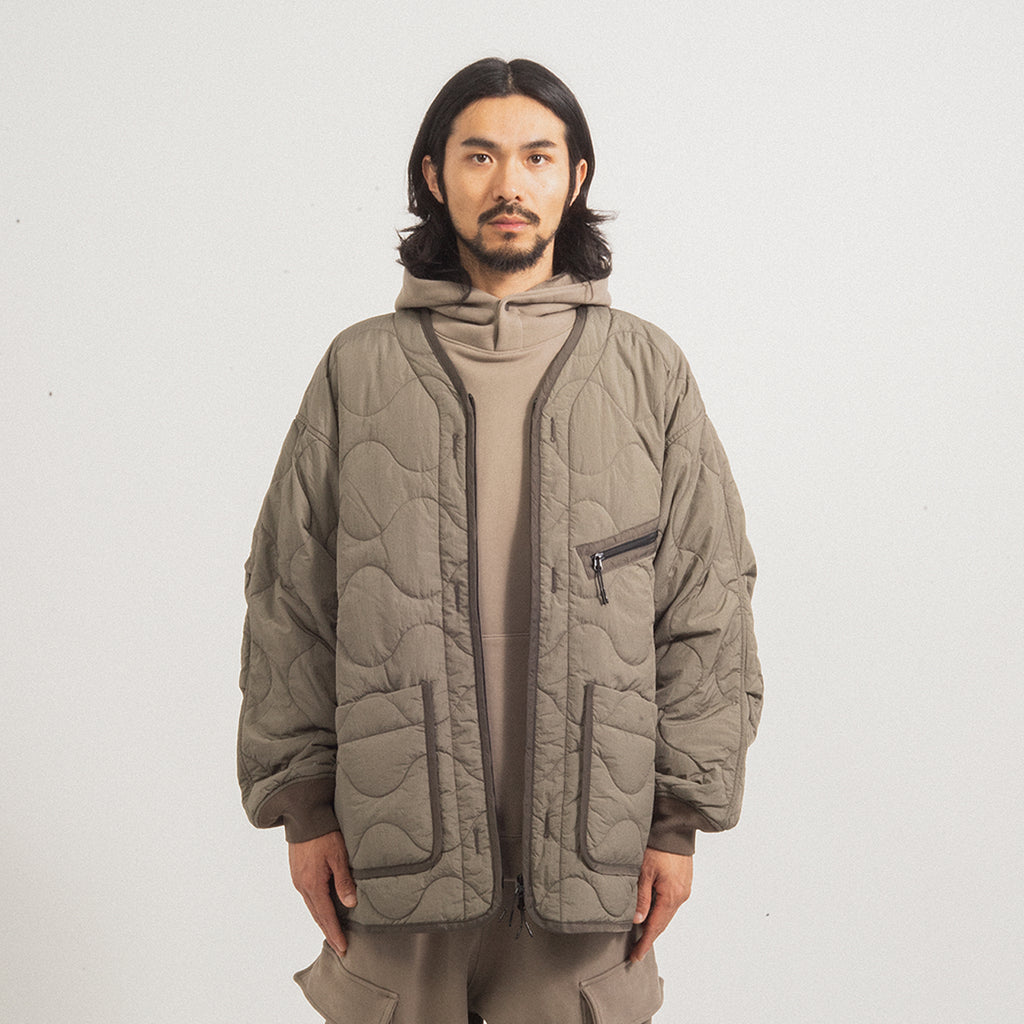 [MOIF] MIL LINER JACKET _ STONE RIPSTOP