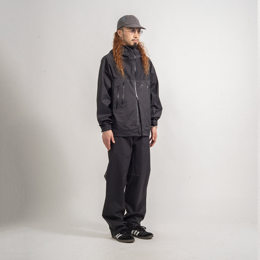 [CAYL] 3L DOUBLE ZIP JACKET _ BLACK
