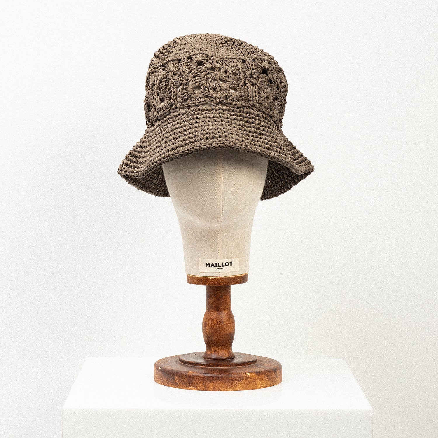 [NINE TAILOR] PENTZIA HAT _ OLIVE