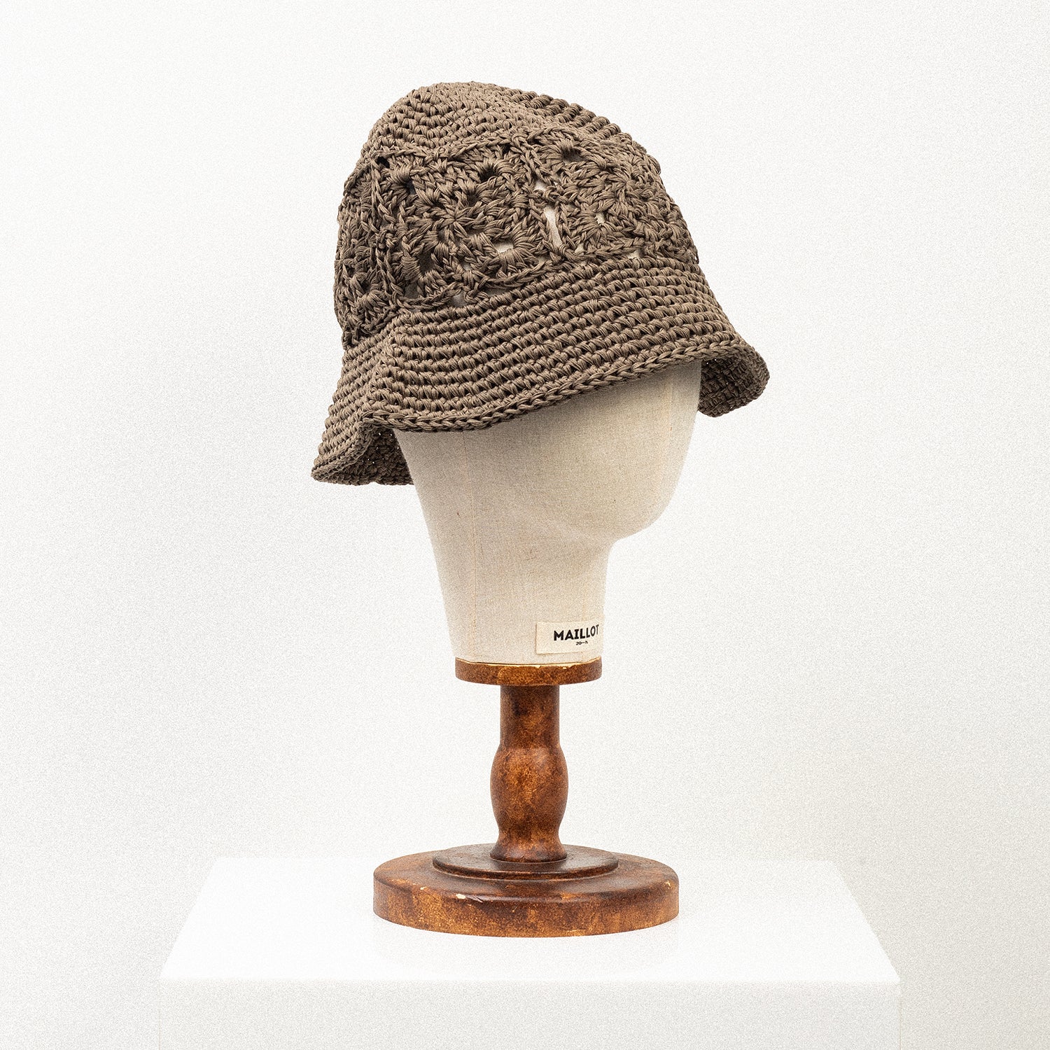 [NINE TAILOR] PENTZIA HAT _ OLIVE