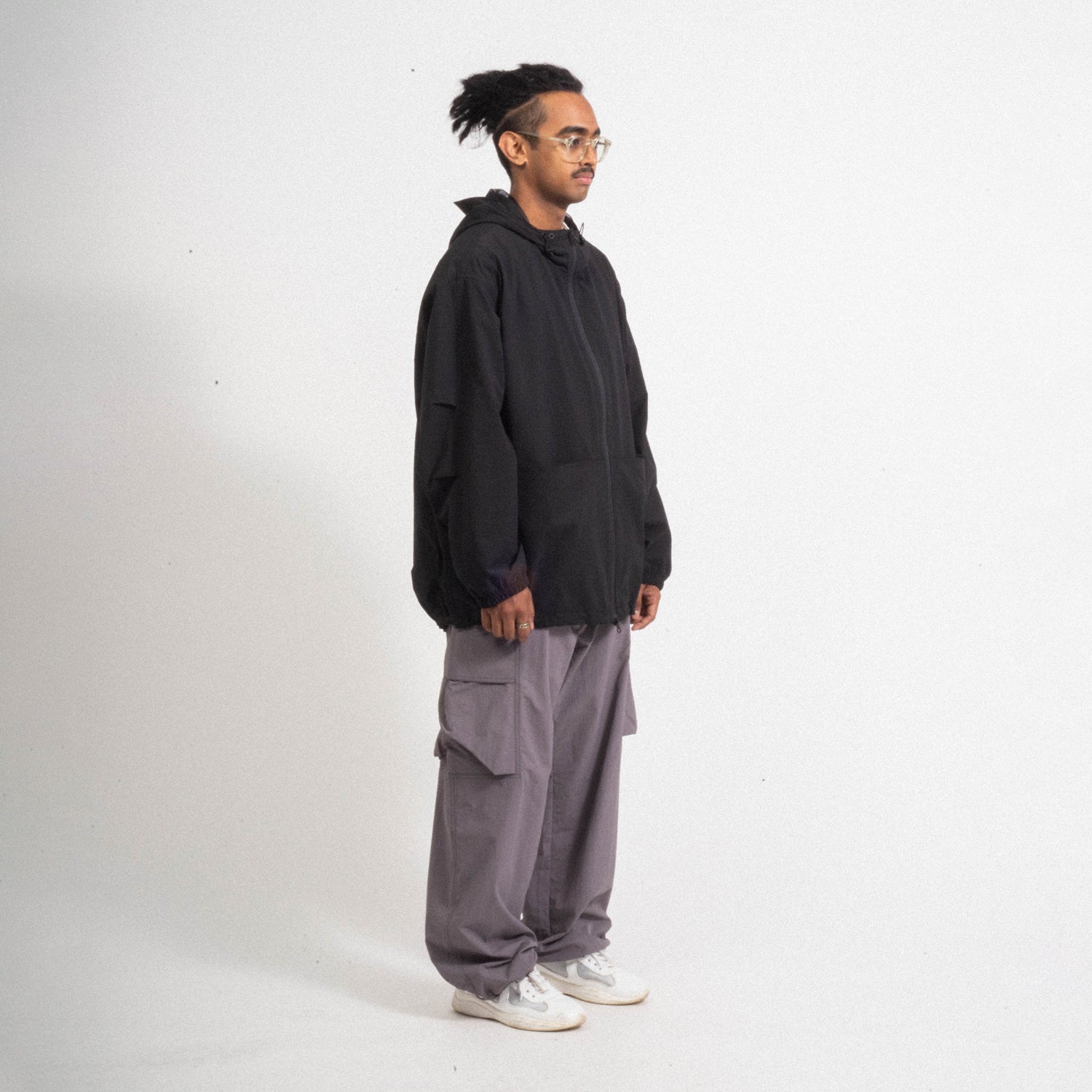 [NEITHERS] UNDERCOVER COACH PANTS _ PURPLE GREY