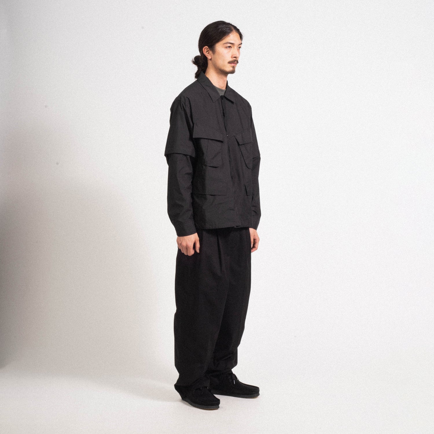 [EASTLOGUE] J.G COMBAT SHIRTS _ BLACK