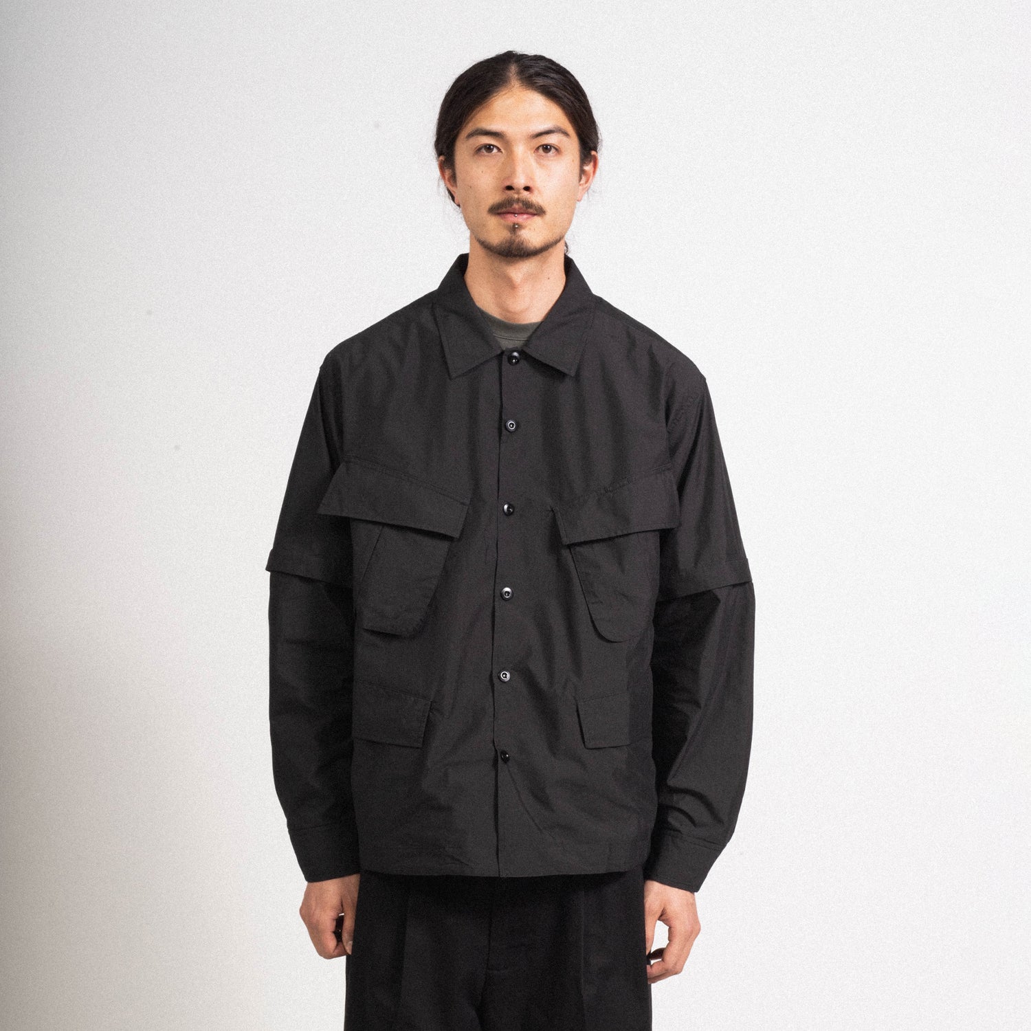 [EASTLOGUE] J.G COMBAT SHIRTS _ BLACK