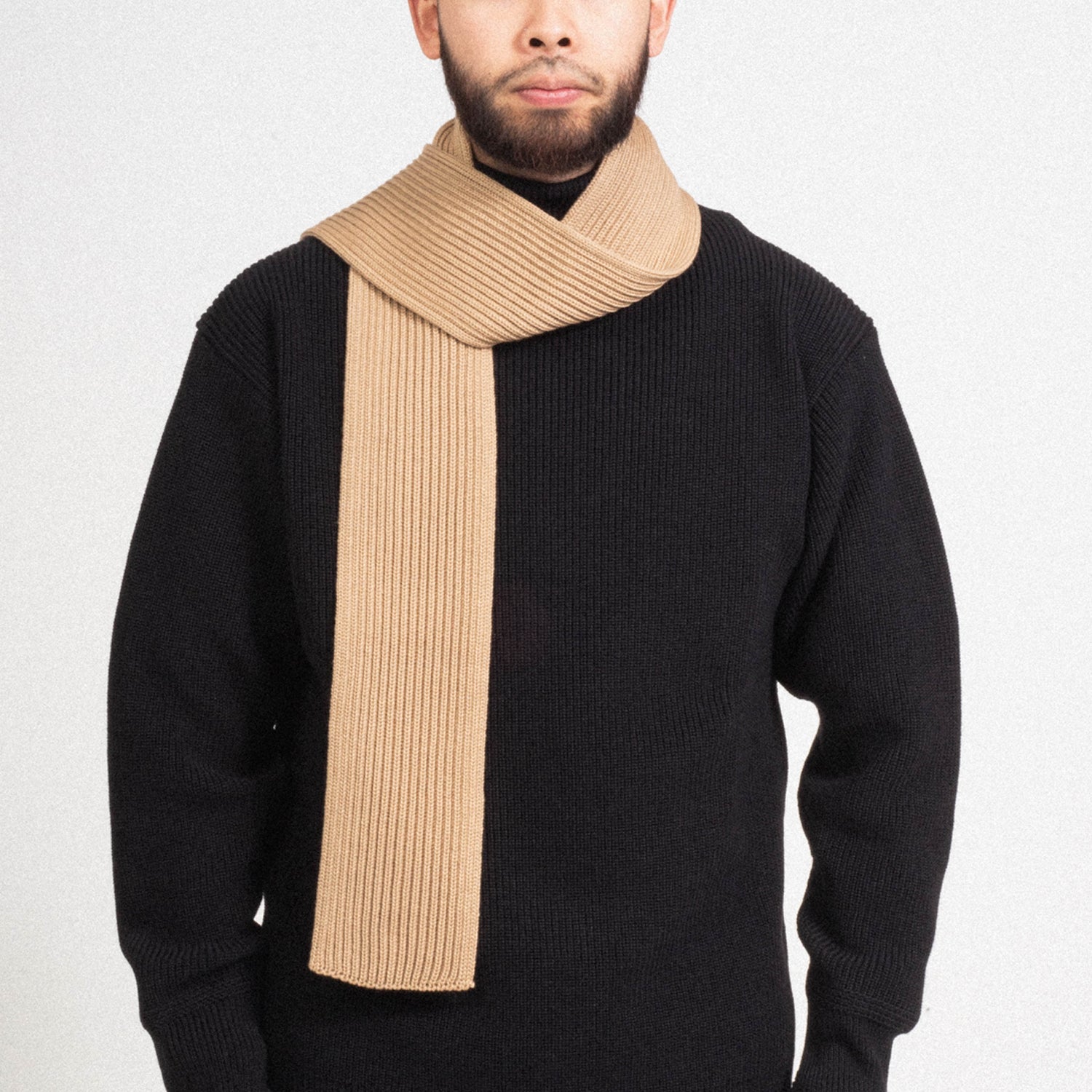 [ANDERSEN-ANDERSEN] SHORT SCARF _ CAMEL