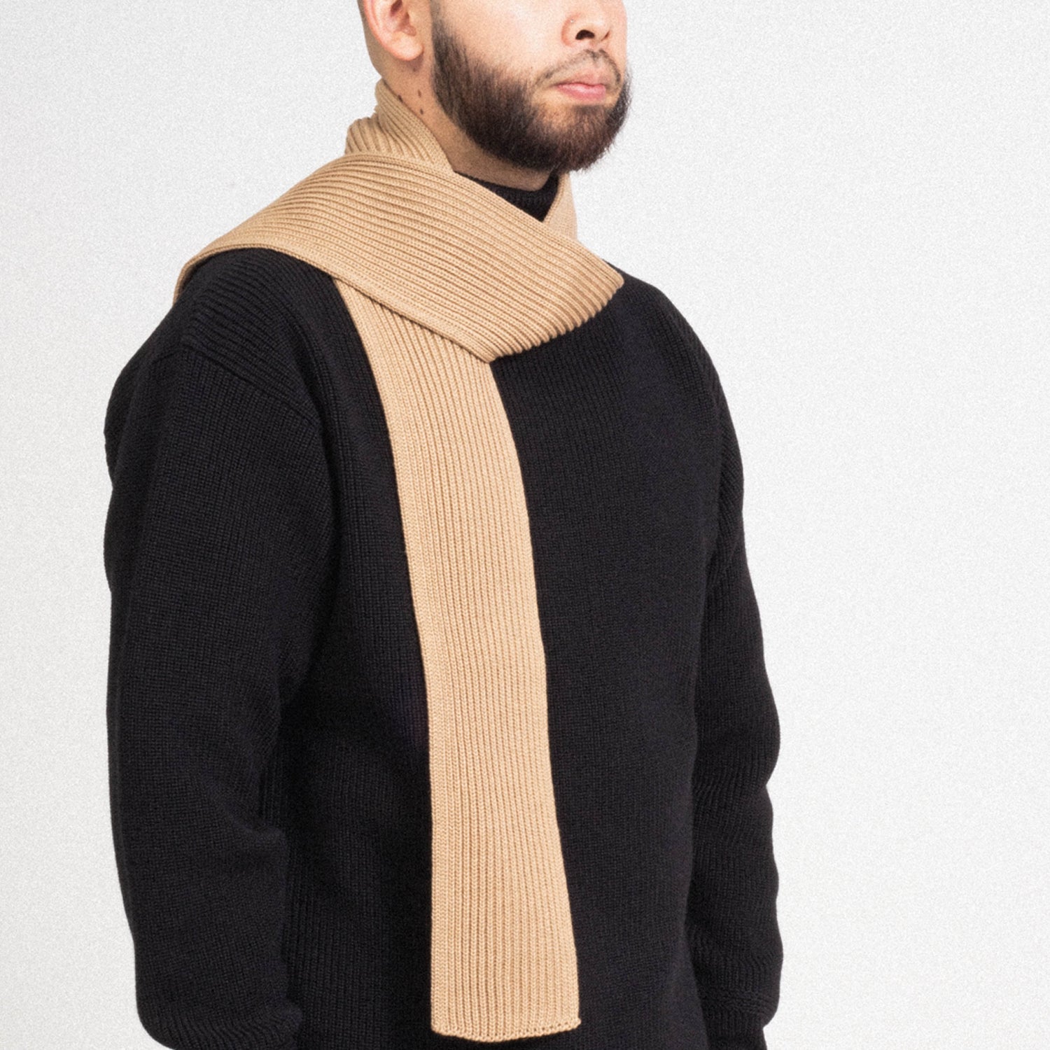 [ANDERSEN-ANDERSEN] SHORT SCARF _ CAMEL