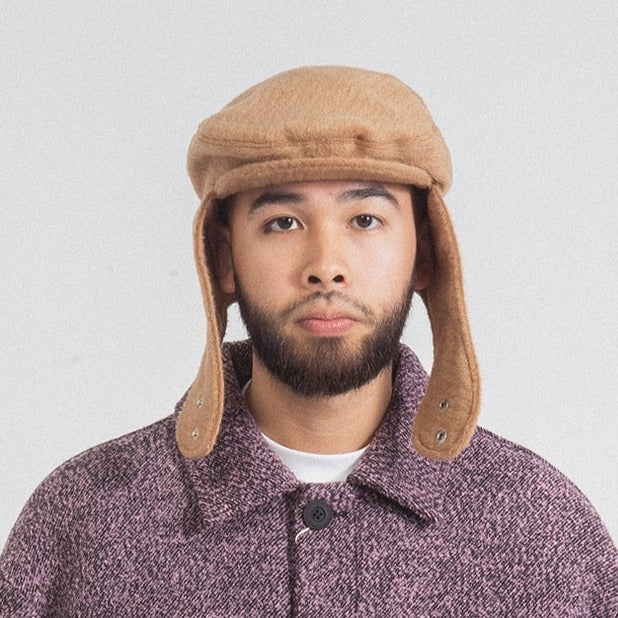 [AFTER PRAY] EAR MUFF HUNTING CAP _ BEIGE
