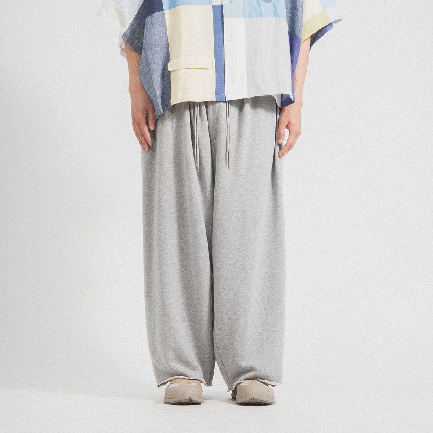 sillage loop wheel circular pants - その他