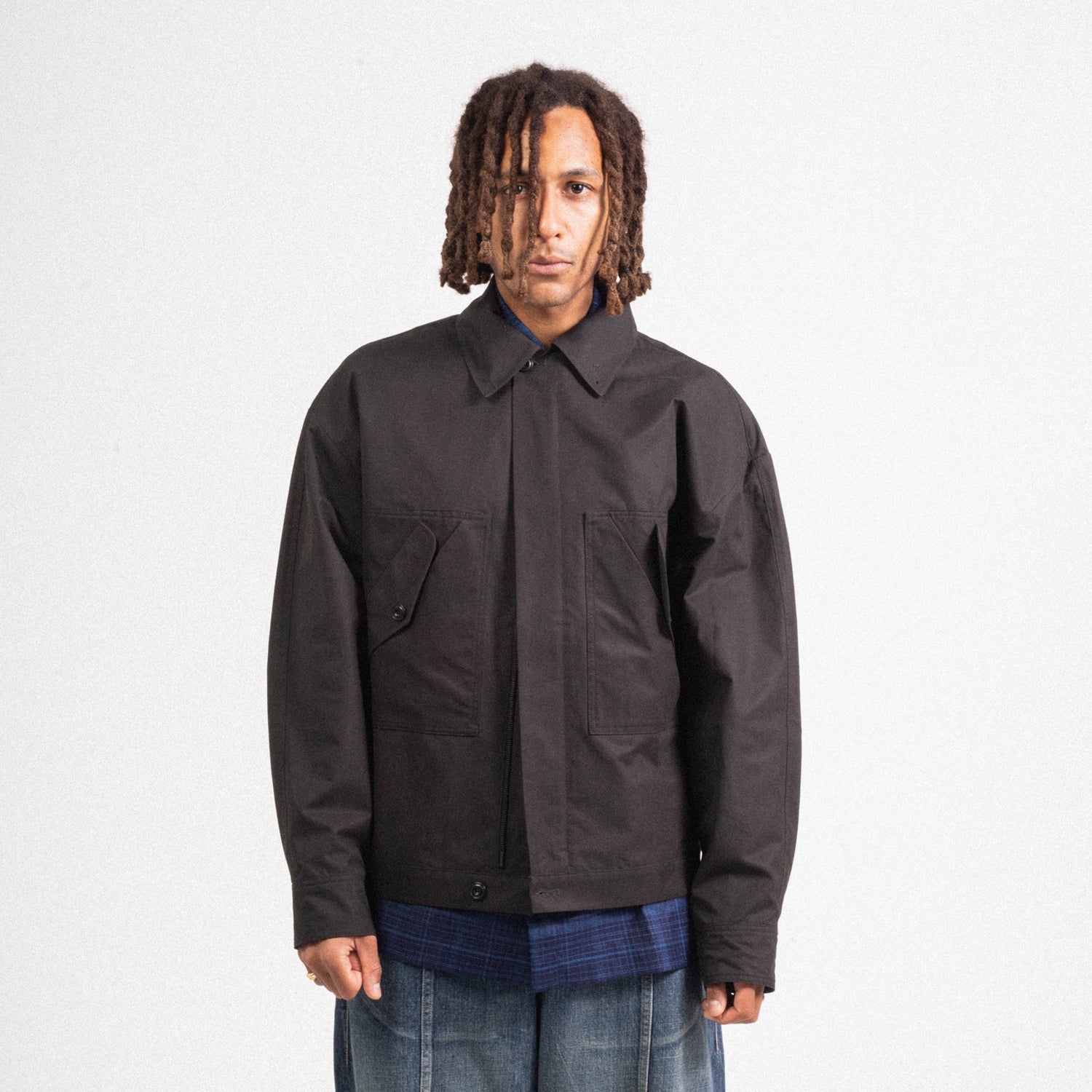 [SAGE NATION] ZUSHI JACKET _ BLACK