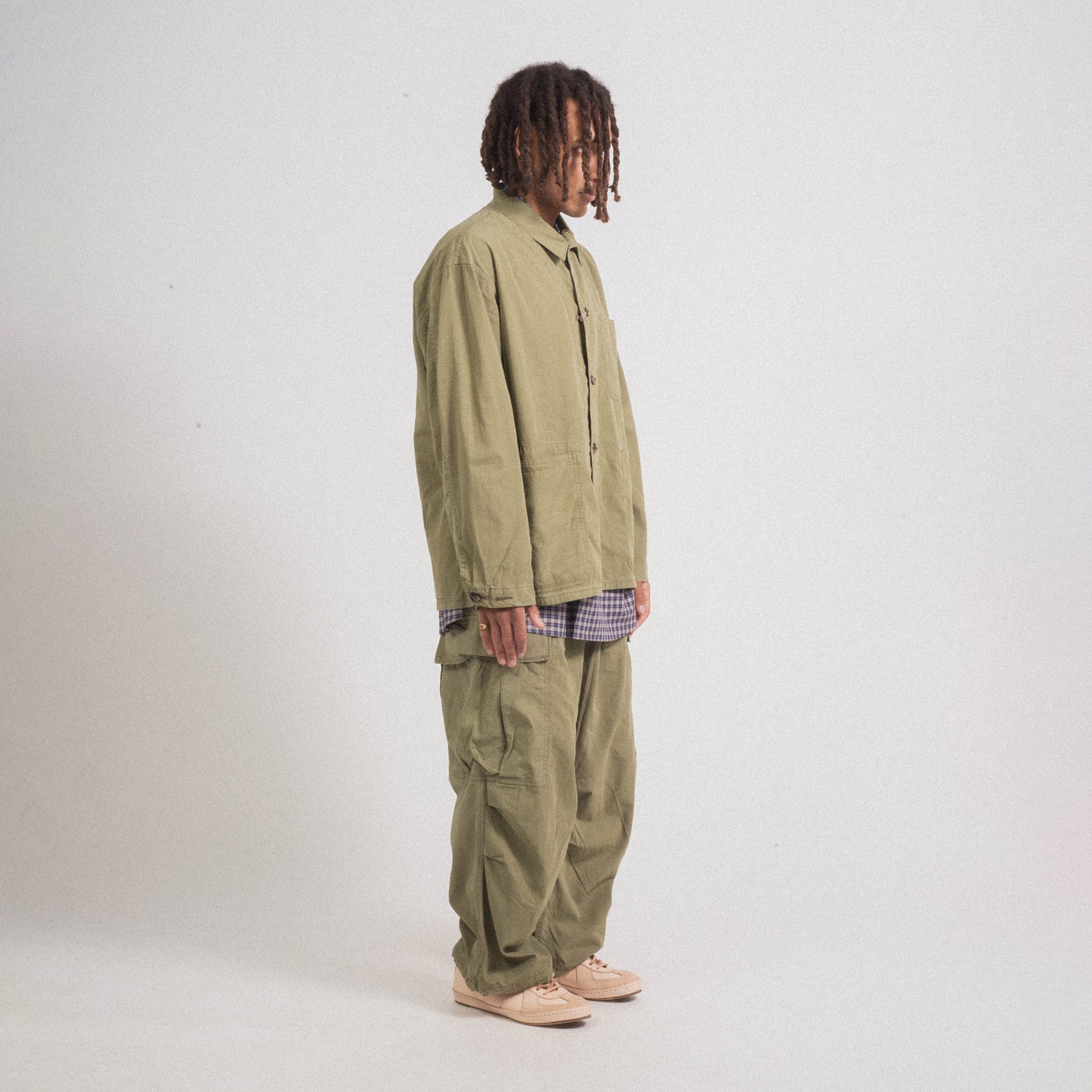 [HERILL] RIPSTOP P41 COVERALL JACKET _ OLIVE DRAB