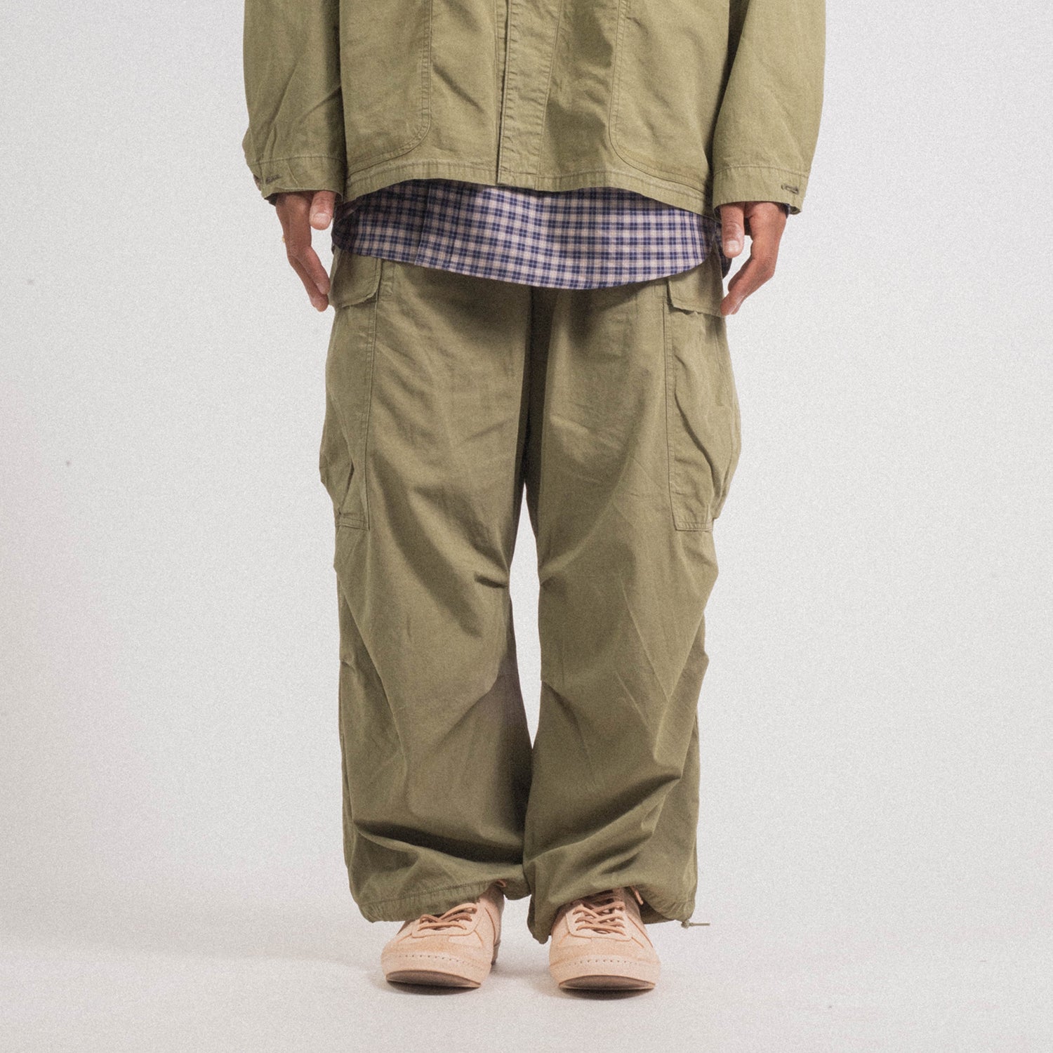 [HERILL] RIPSTOP JUNGLE FATIGUE PANTS _ OLIVE DRAB