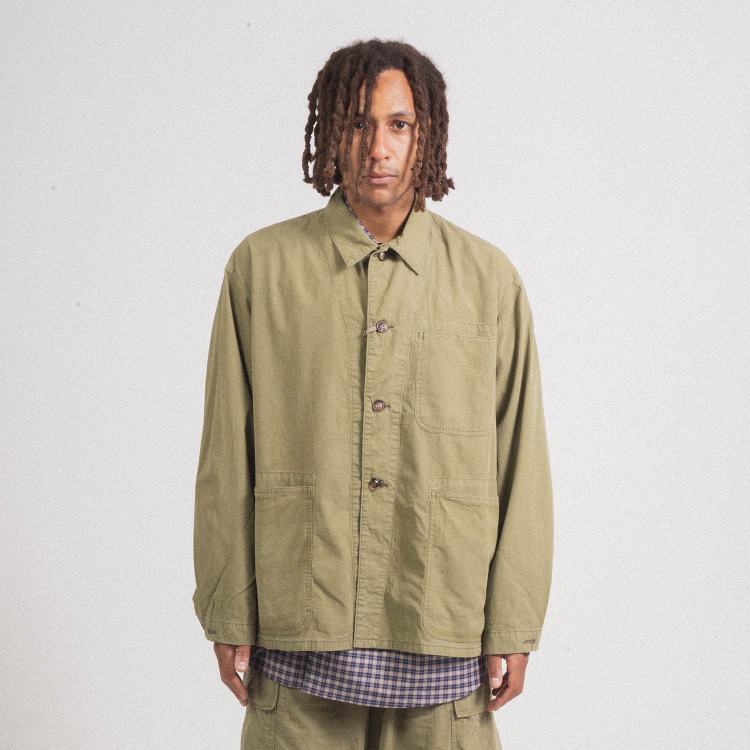 [HERILL] RIPSTOP P41 COVERALL JACKET _ OLIVE DRAB