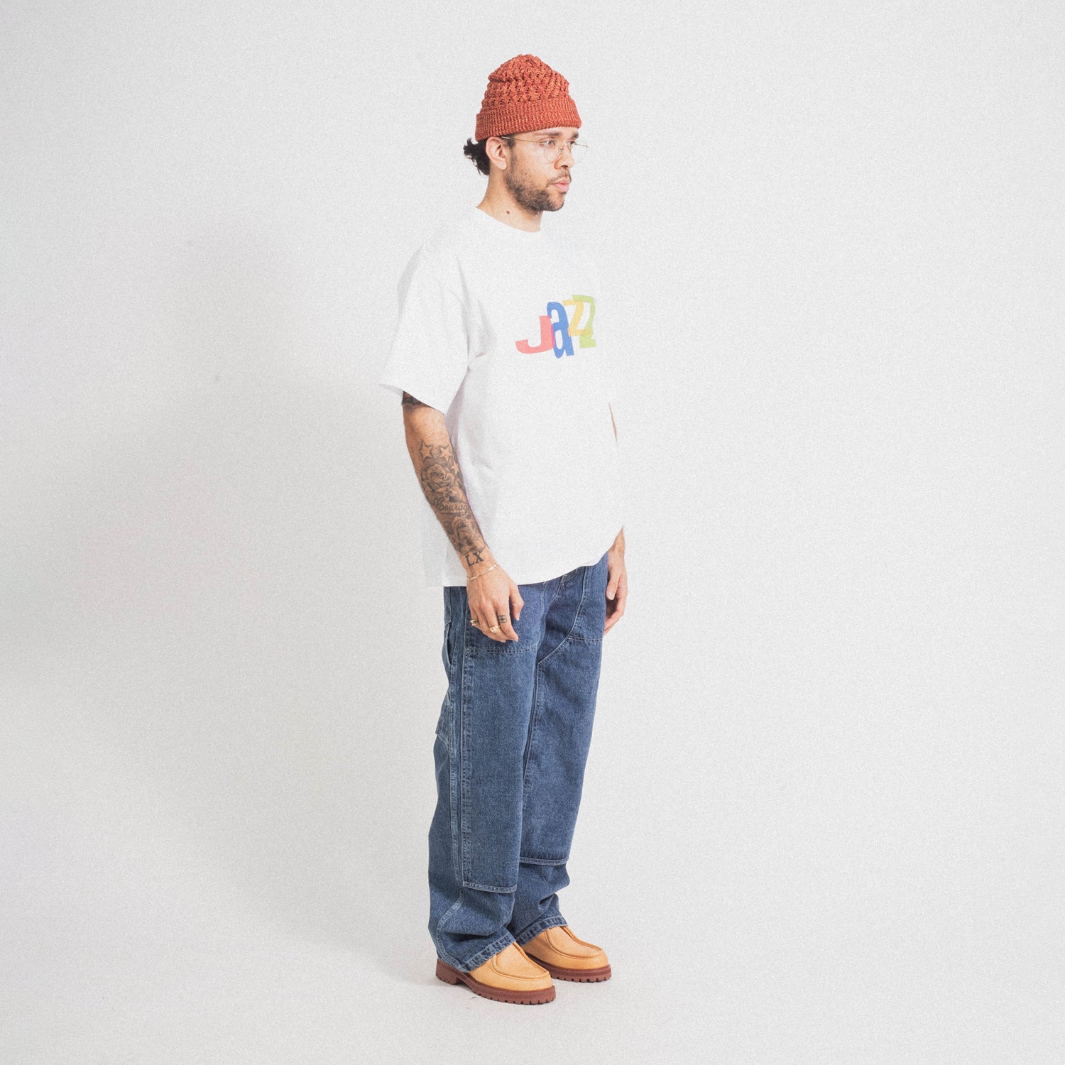 [SOUNDSGOOD] JAZZ TEE _ WHITE