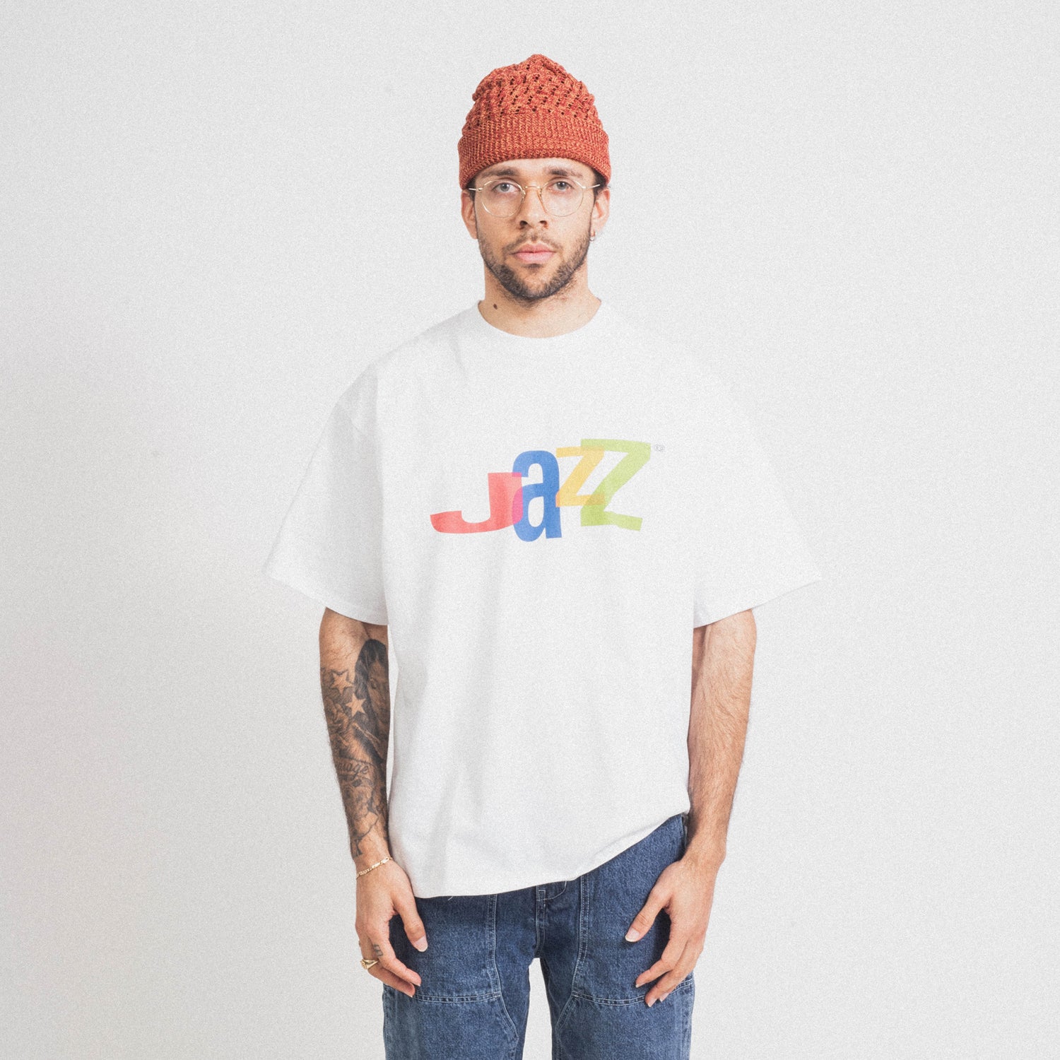 [SOUNDSGOOD] JAZZ TEE _ WHITE