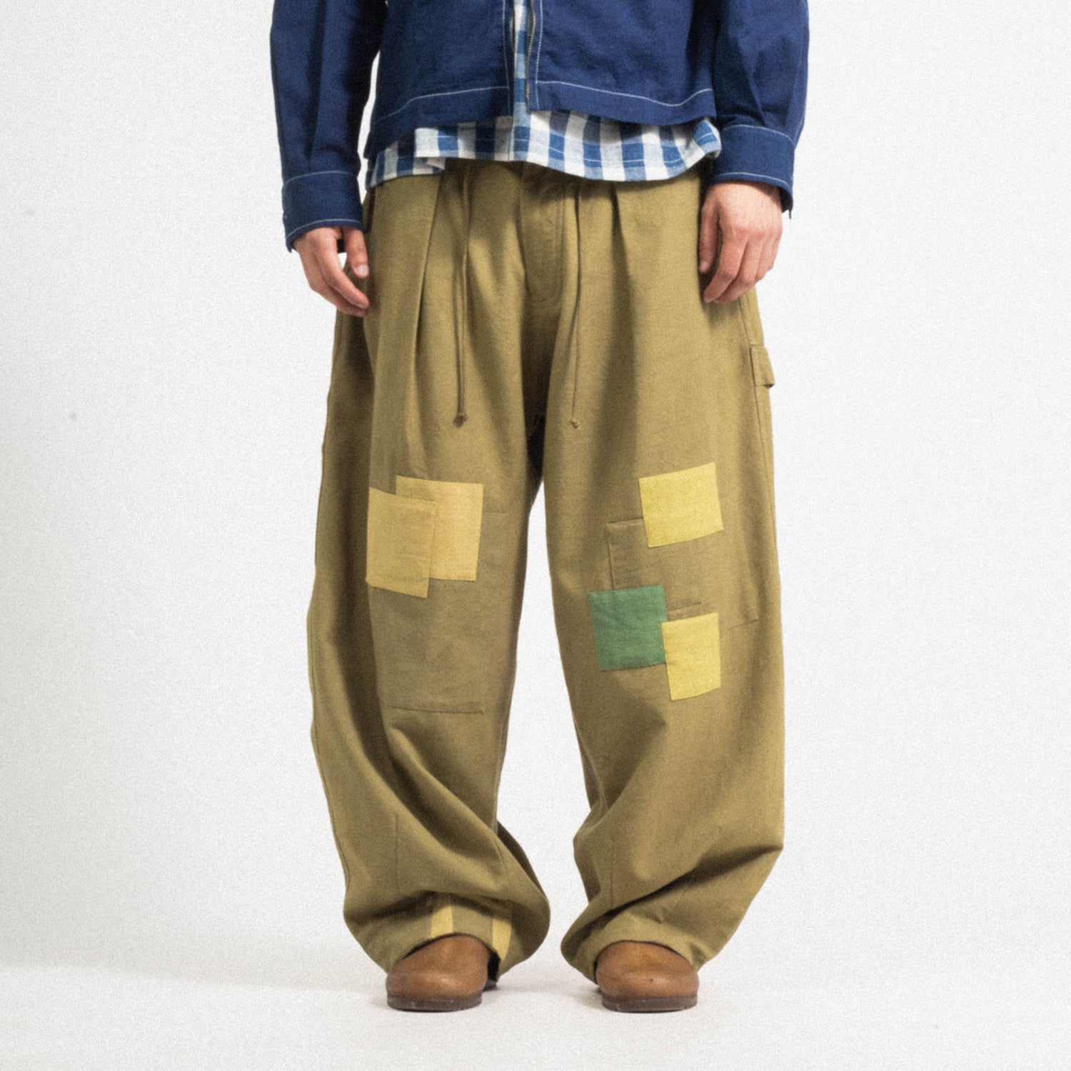 [STORY MFG] LUSH CARPENTER PANTS _ OLIVE LOVED