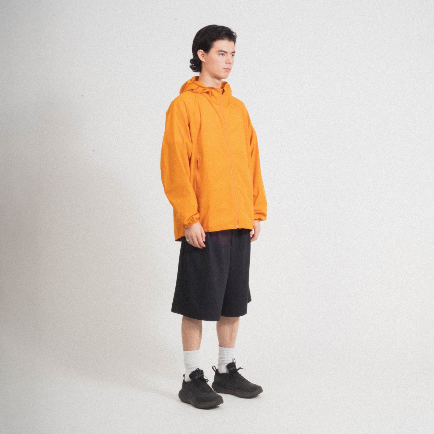 [SNOW PEAK] STRETCH PACKABLE JACKET _ ORANGE