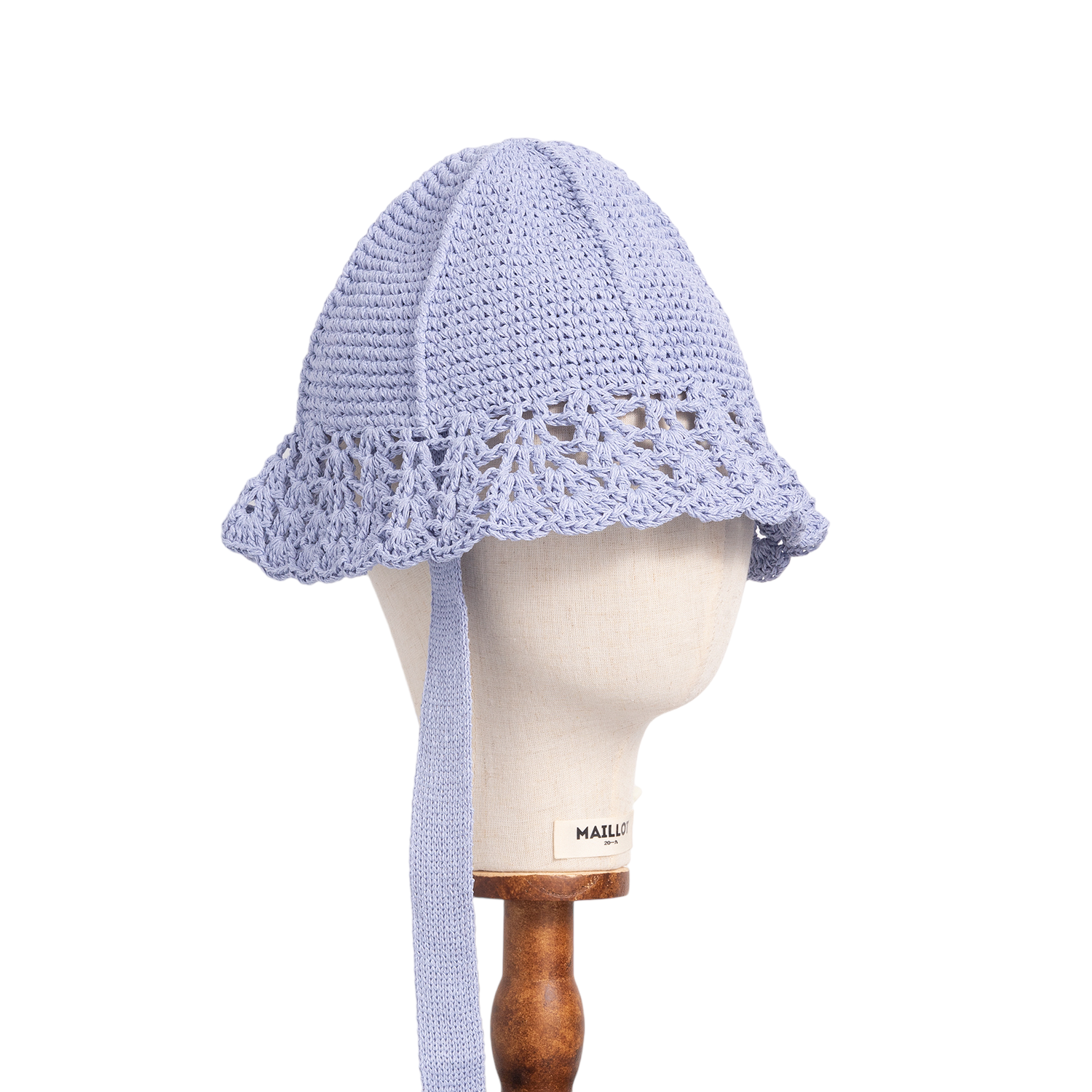 KIJIMA TAKAYUKI] KNIT TULIP HAT _ LAVENDER