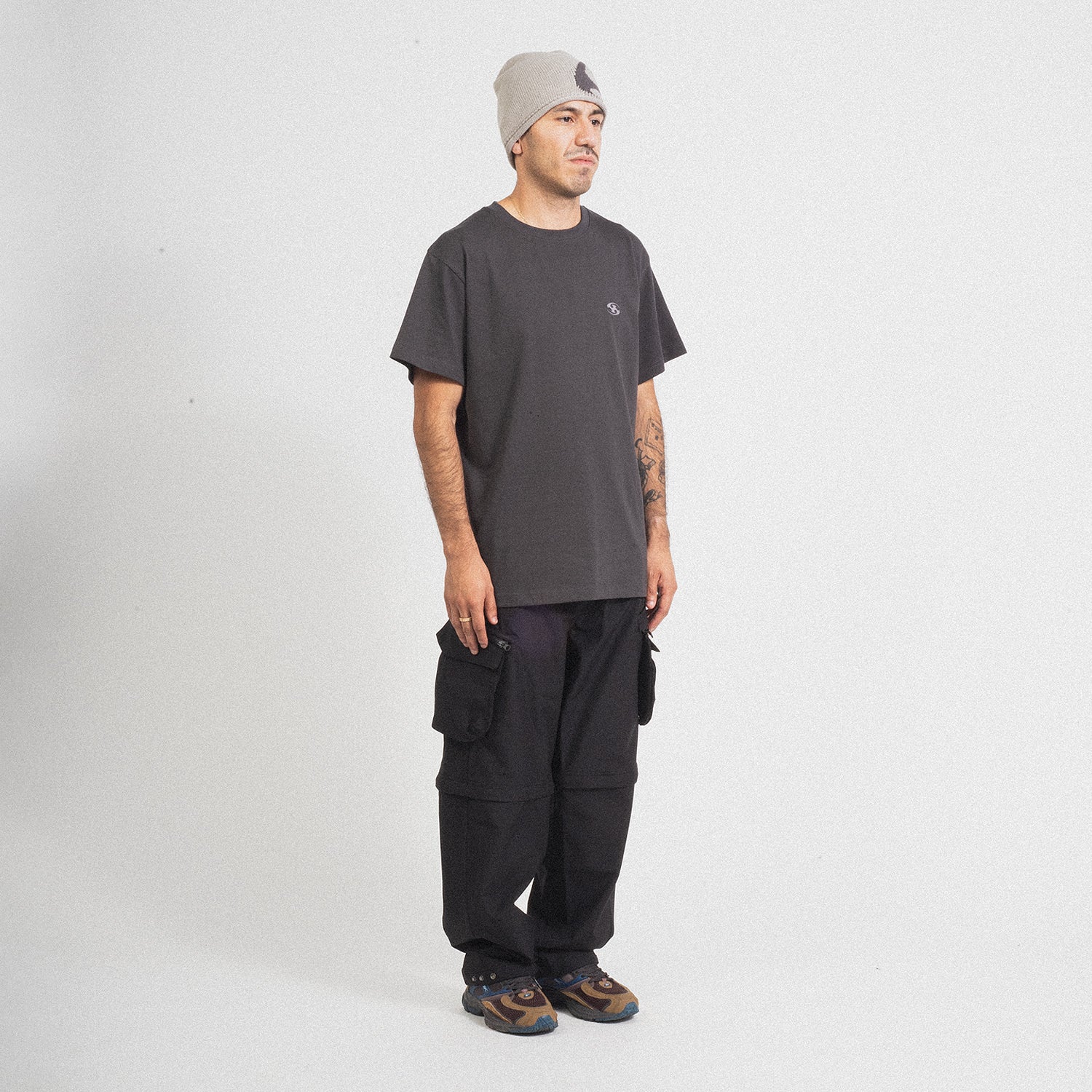 SAN SAN GEAR] 2WAY POCKET PANTS _ BLACK