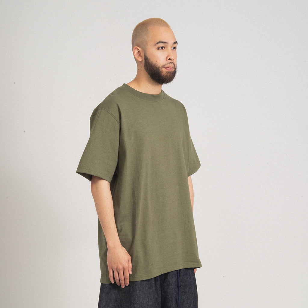 [GOODWEAR USA] SHORT SLEEVE CREW NECK CLASSIC FIT _ OLIVE
