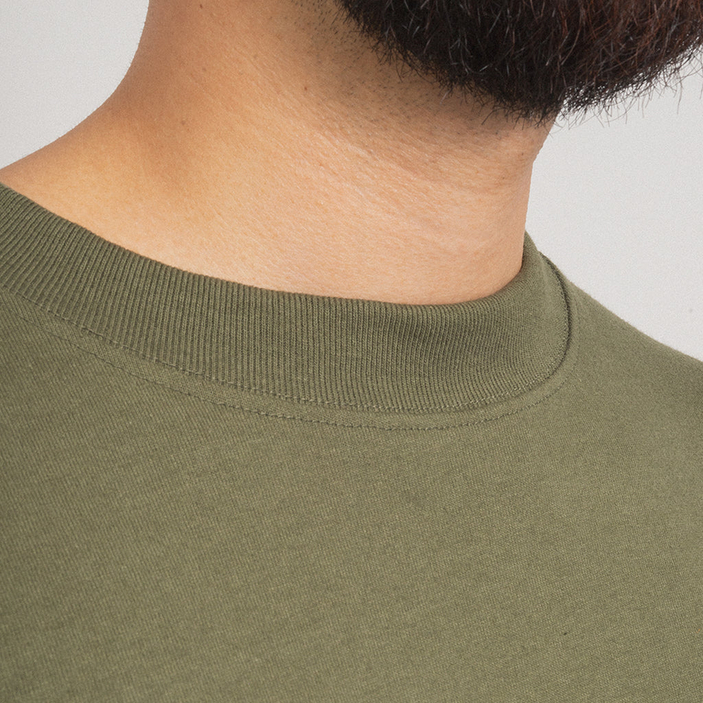 [GOODWEAR USA] SHORT SLEEVE CREW NECK CLASSIC FIT _ OLIVE