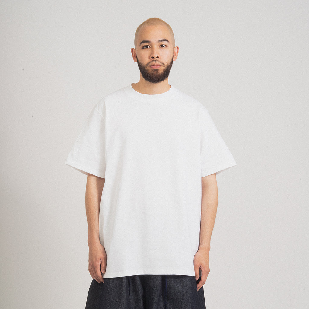 [GOODWEAR USA] SHORT SLEEVE CREW NECK CLASSIC FIT _ WHITE