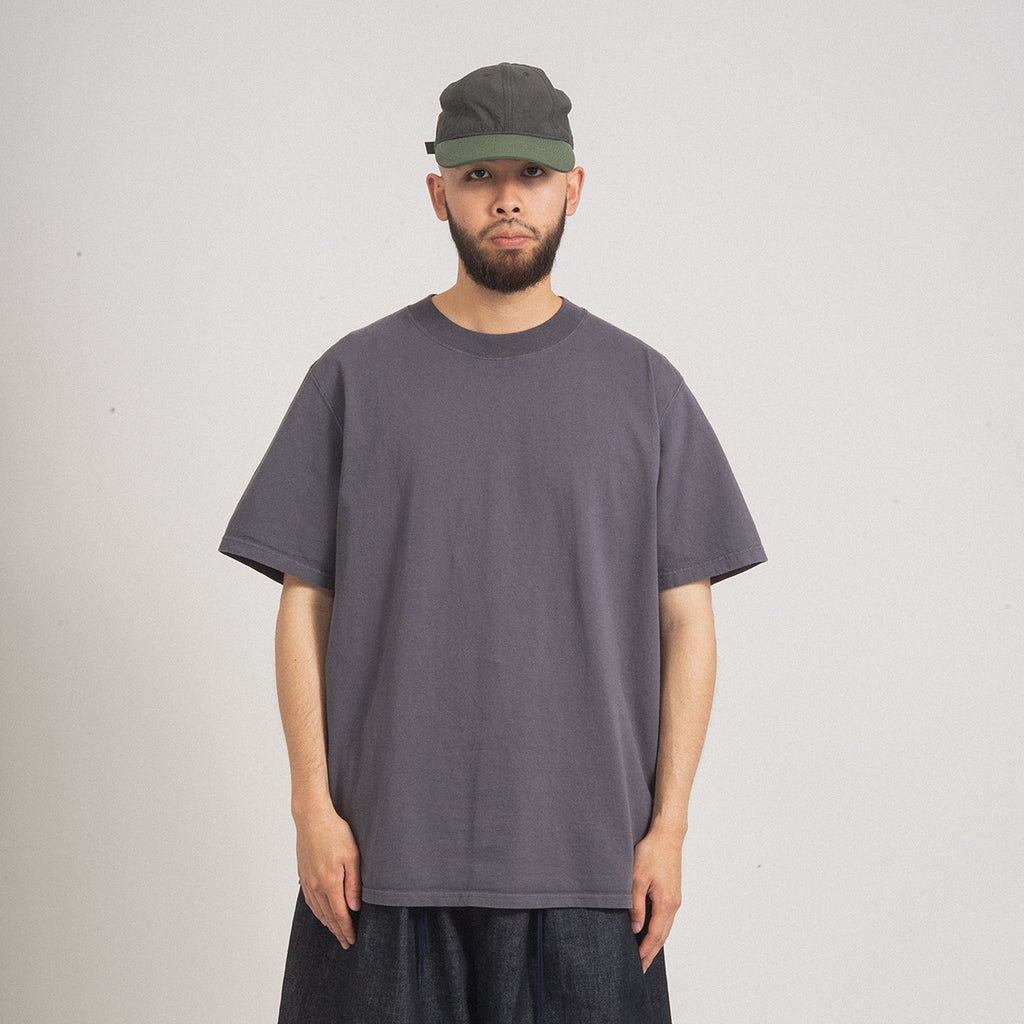 [GOODWEAR USA] SHORT SLEEVE CREW NECK CLASSIC FIT _ CHARCOAL