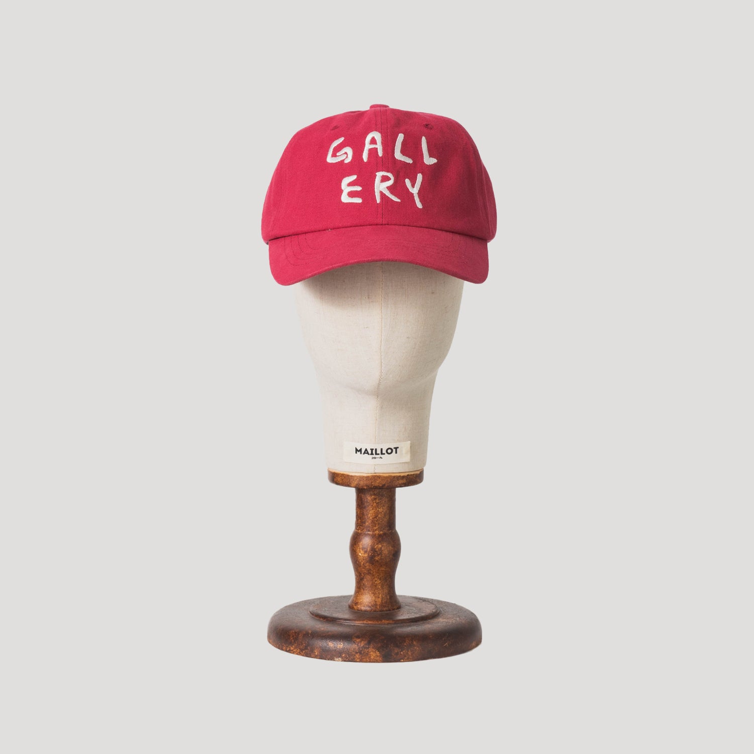 [1011 GALLERY] GALLERY LOGO BALL CAP _ RED