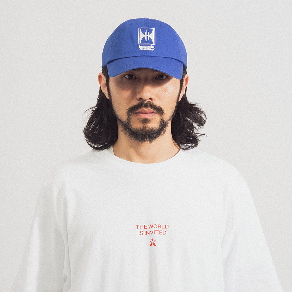 [KOMPAKT RECORD BAR] SPEAKER CURVED 6 PANEL CAP _ BLUE
